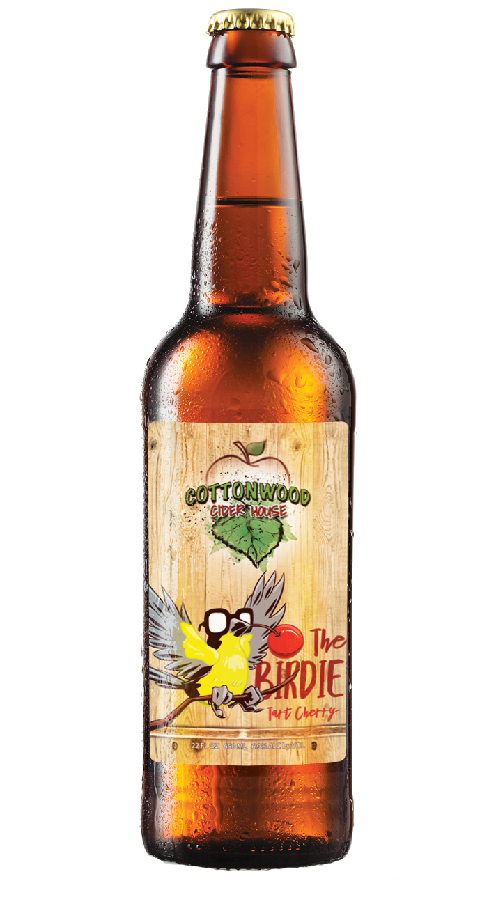 Bottle and Label design for The Birdie