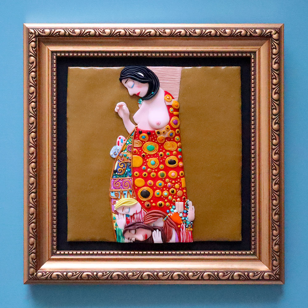 Hope II by Gustav Klimt