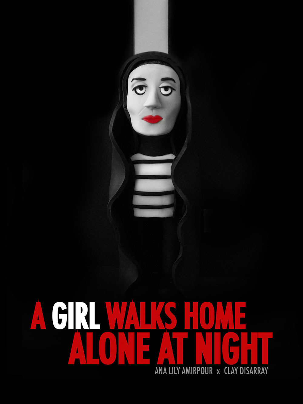 A Girl Walks Home Alone at Night poster (Ana Lily Amirpour, 2014)