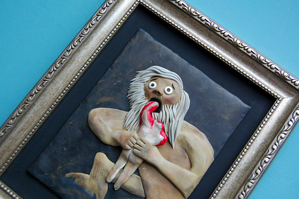 Saturn Devouring His Son by Francisco Goya