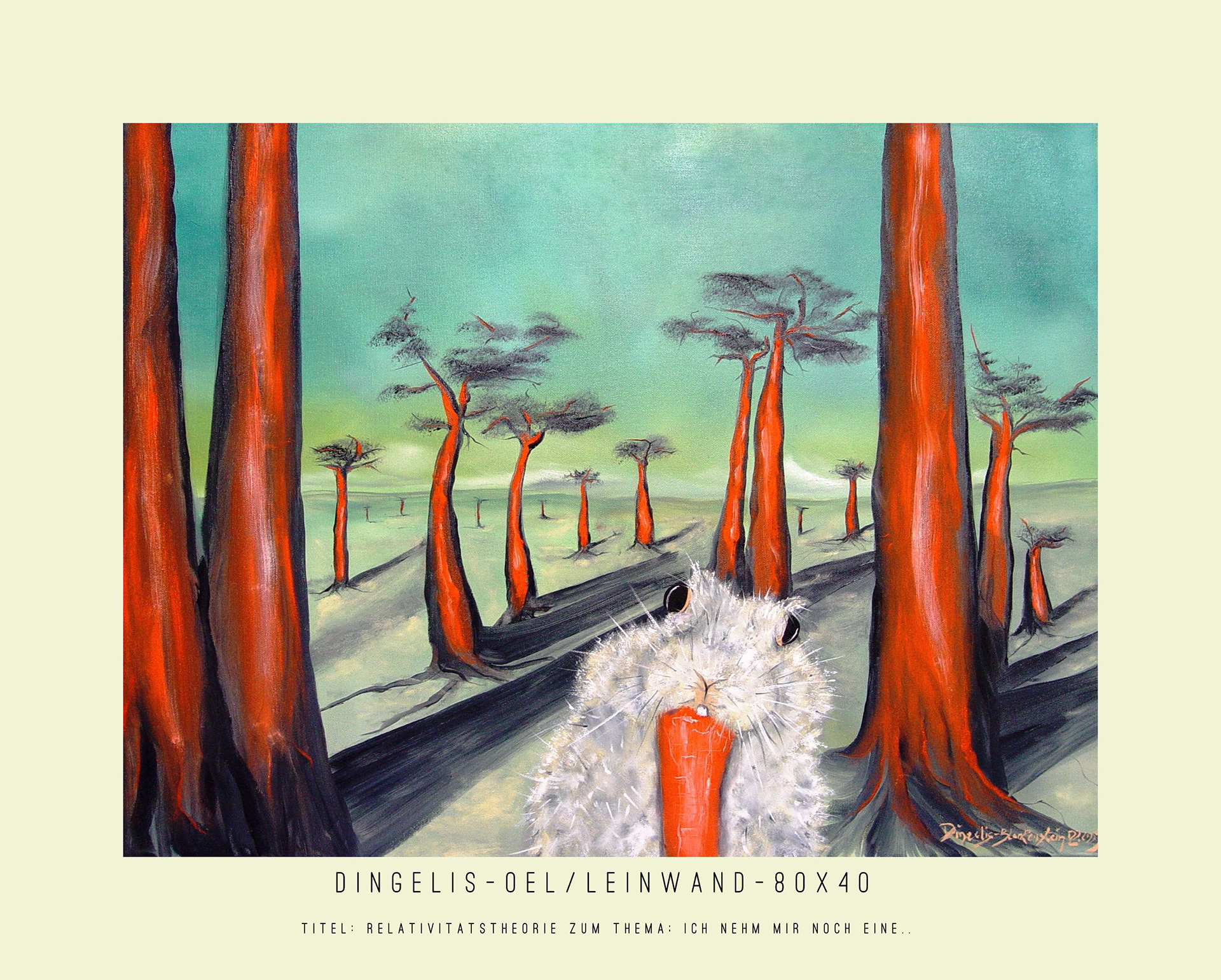 Die proportionale Relativitätstheorie im Quantensprung der Größe zum Thema; "Ich nehm mir noch eine.."