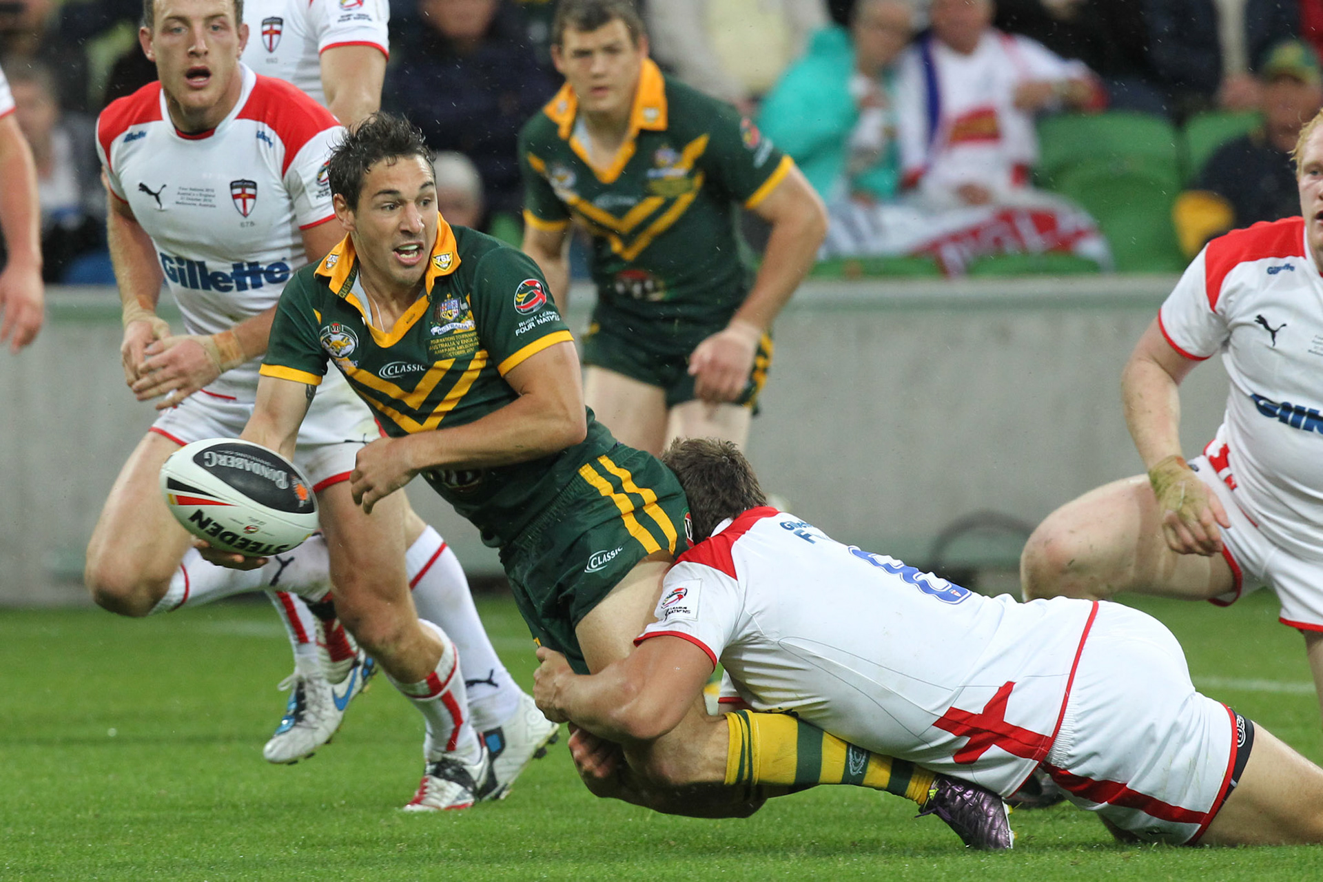 :International Rugby League, 4 Nations Tournament, Australia v England @ AAMI Stadium, Sunday October 31st, 2010. Digital Image by Brett Crockford © nrlphotos.com