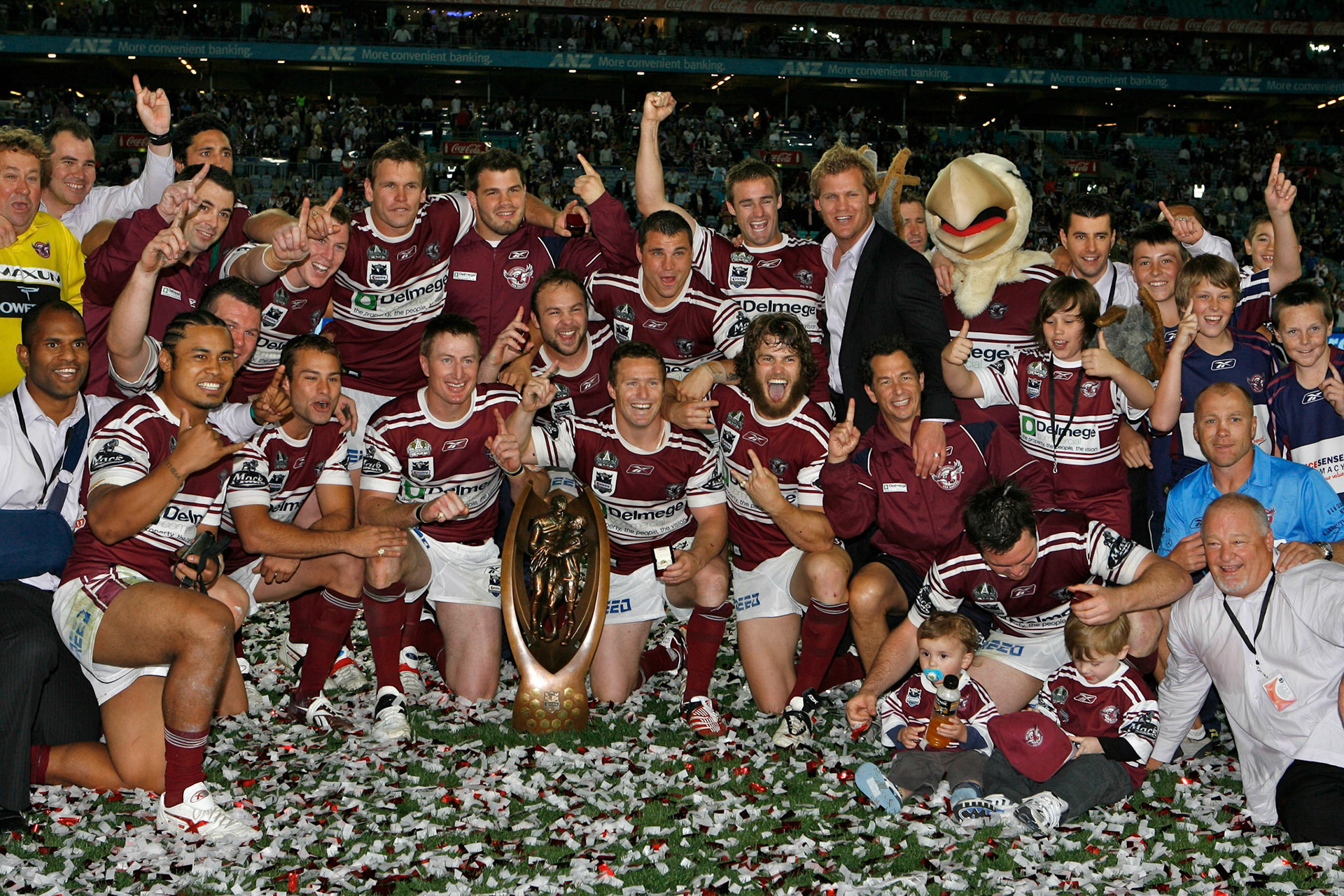 2008 Premiers Manly Sea Eagles2008 NRL Grand Final Melbourne Storm v Manly Sea Eagles