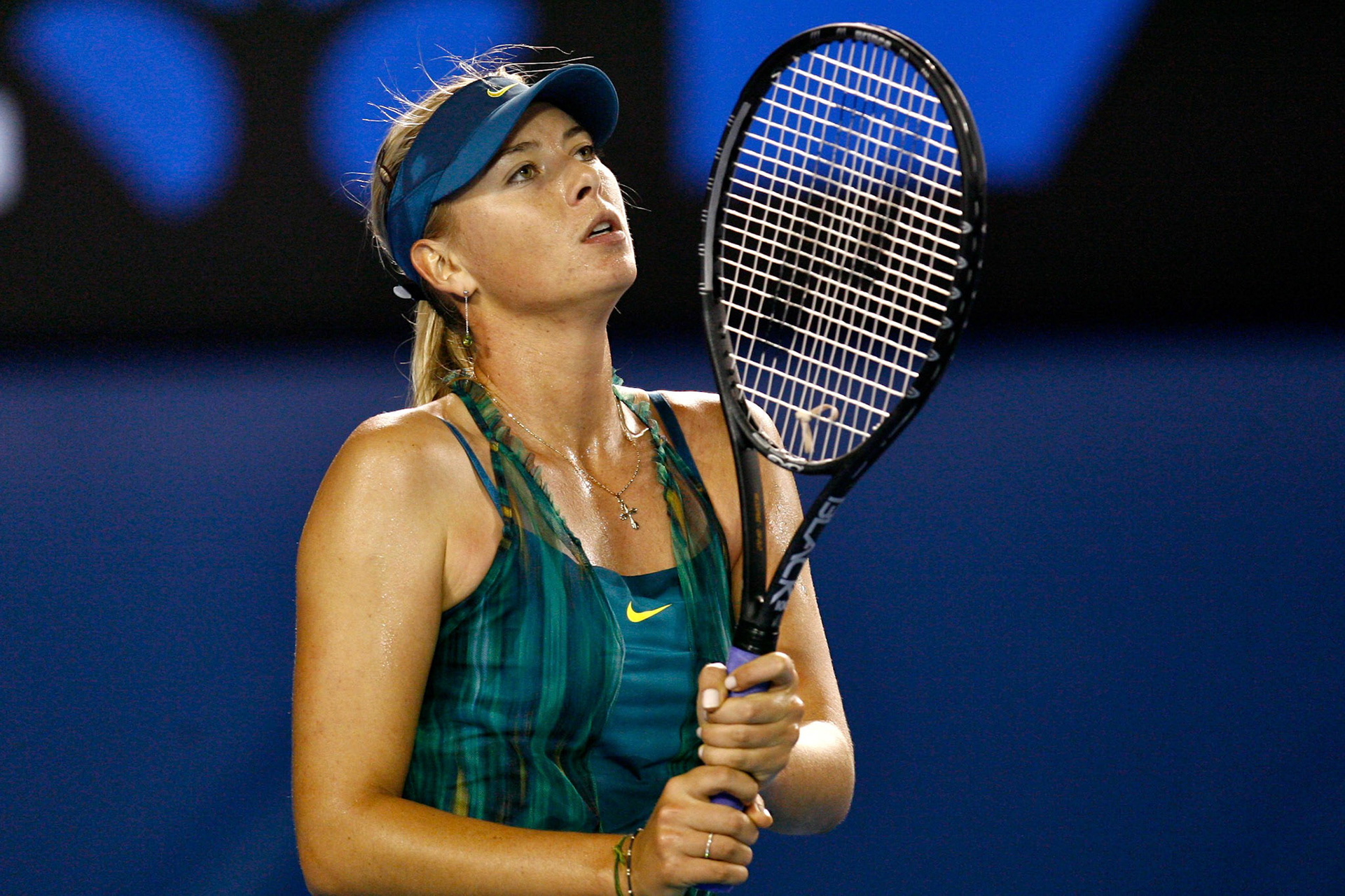 2010 Australian OpenRound 1 Maria Sharapova (RUS)  Australian Open 2010Melbourne and Olympic ParksMelbourne, VIc, Australia