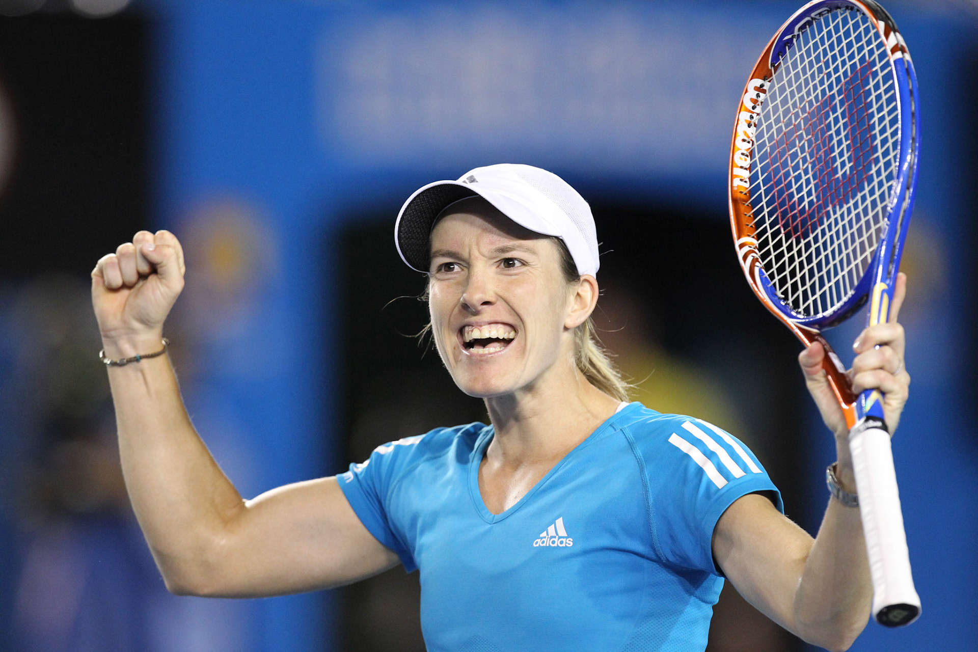 Justine Henin (BEL) 2010 Australian Open Tennis Melbourne Park, Victoria January 18 - 31 2010 © Sport the library/Brett Crockford  Australian Open 2010Melbourne and Olympic ParksMelbourne, VIc, Australia