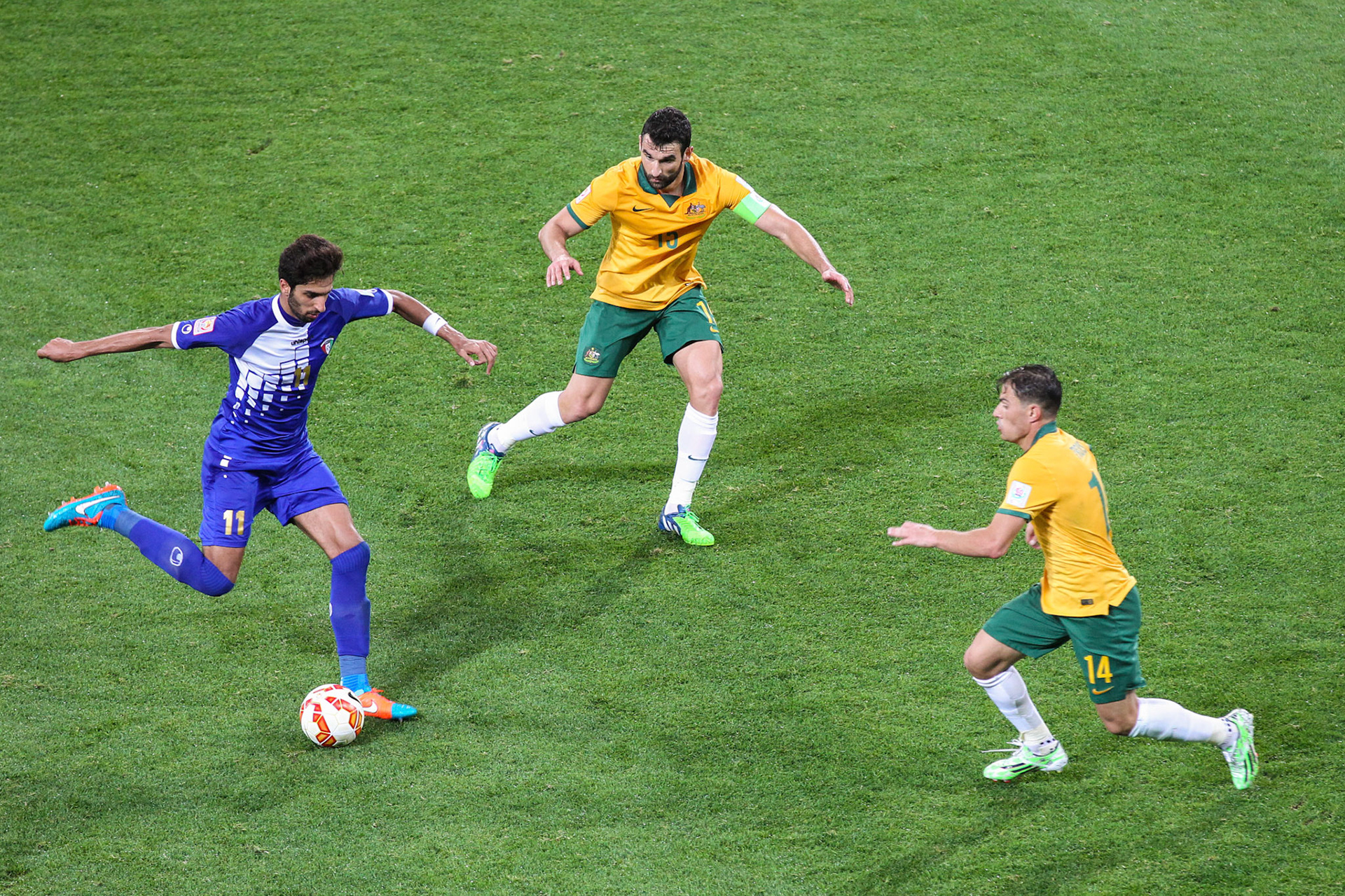 2015 Asian CupAustralia v KuwaitRectangular Stadium, Melbourne VIC Australia9th January 2015