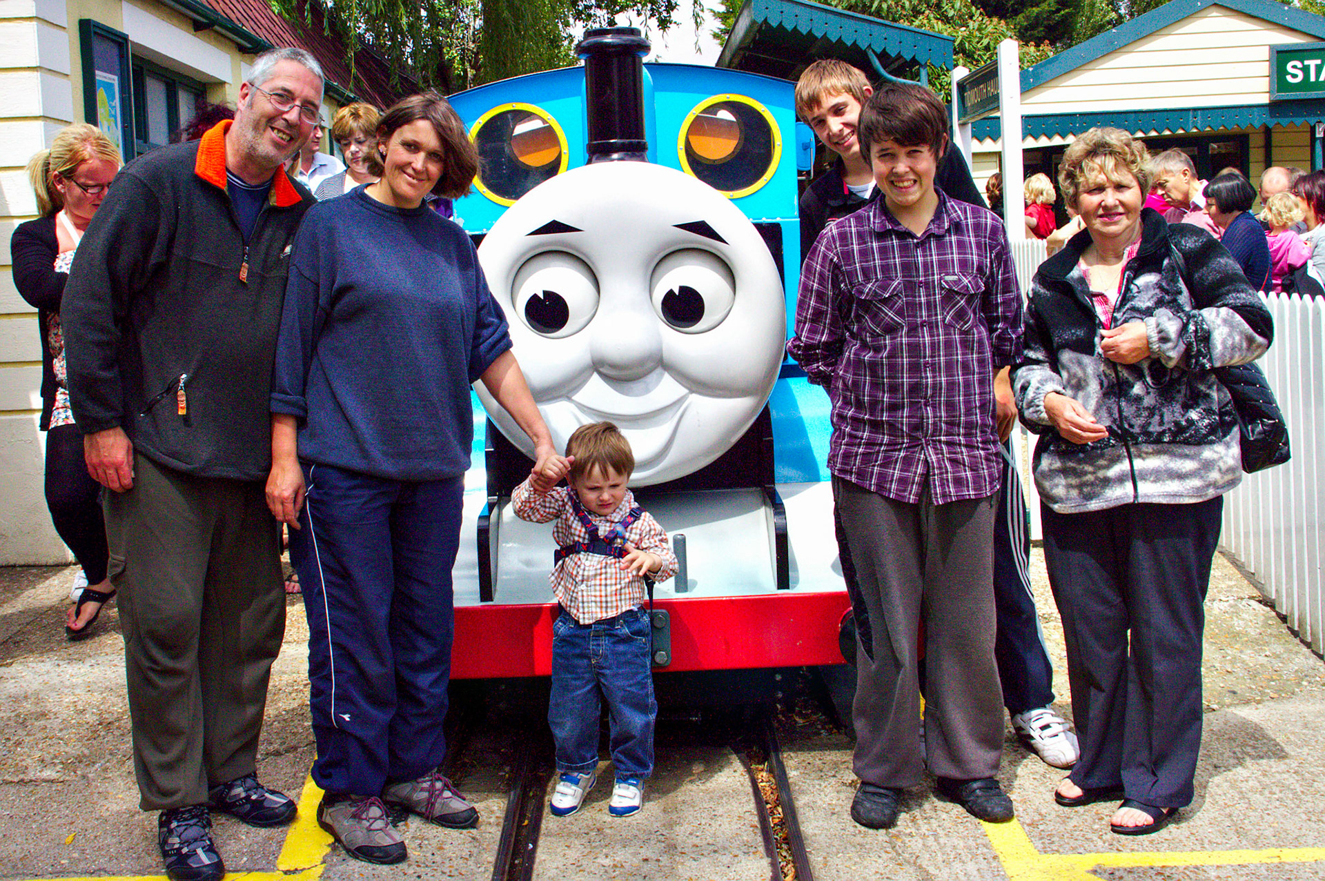 Swifts with Thomas the Tank