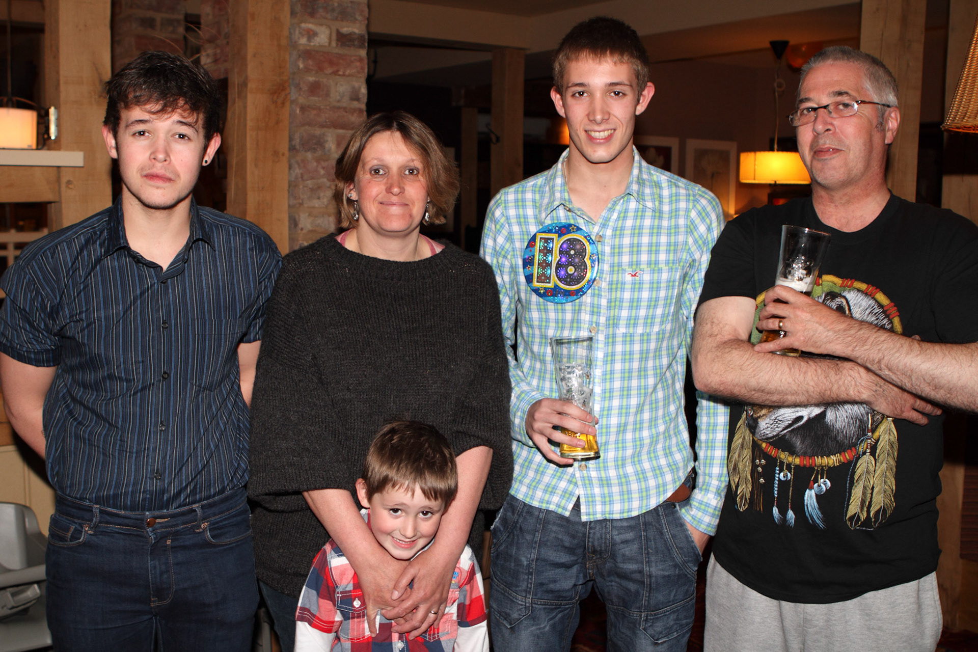 Pat Dorreen John-J John-S Ethan