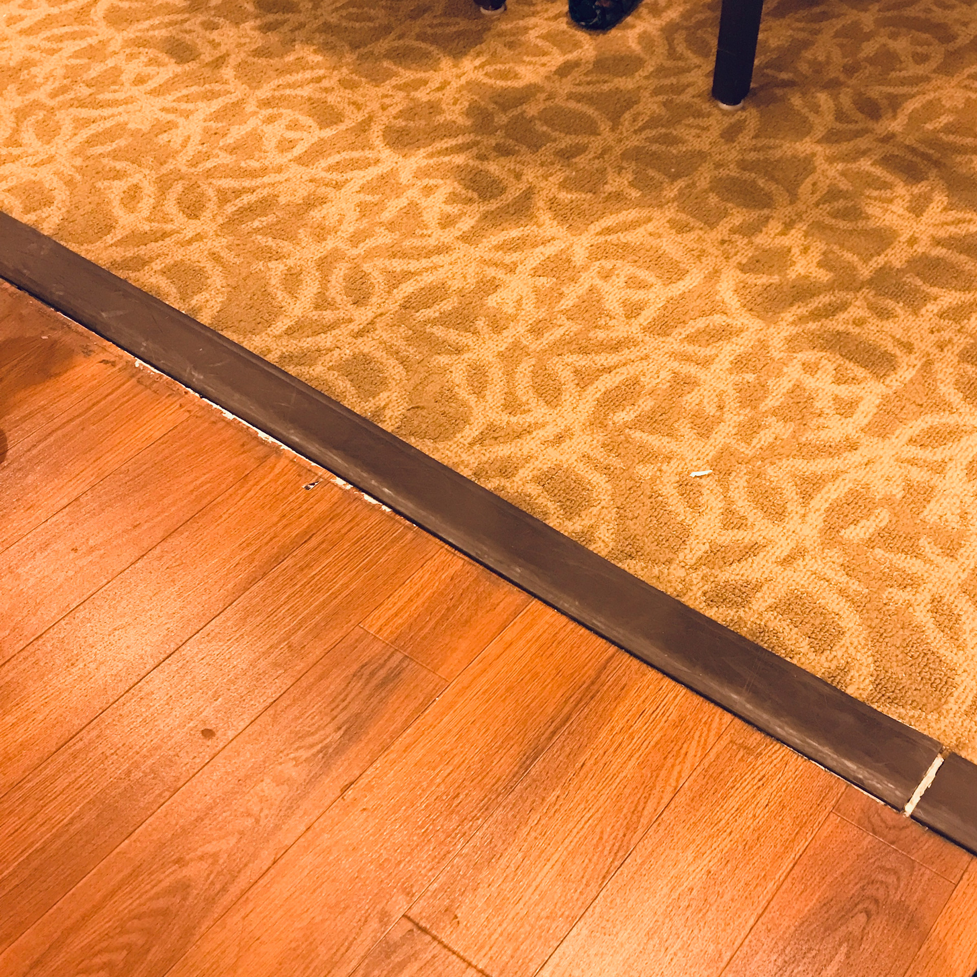 Figure 23. CARPET The difference among floor decorations can help residents distinguish different spaces.