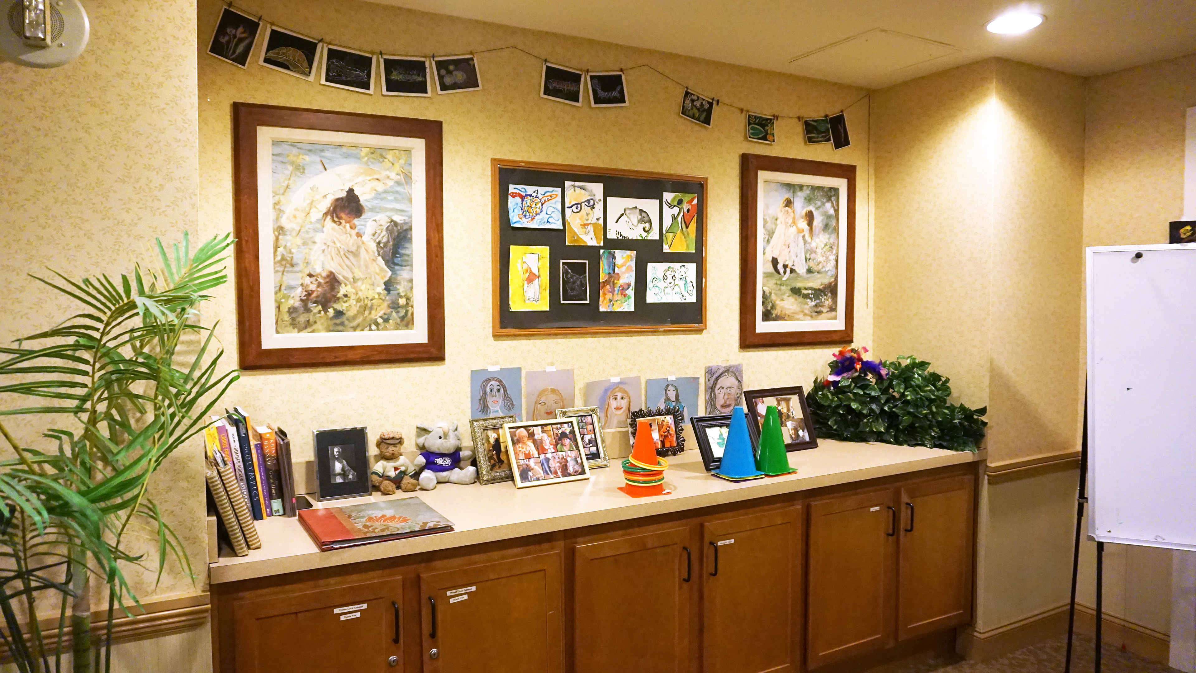 Figure 18. COLLECTION OF RESIDENTS’ PAINTINGS