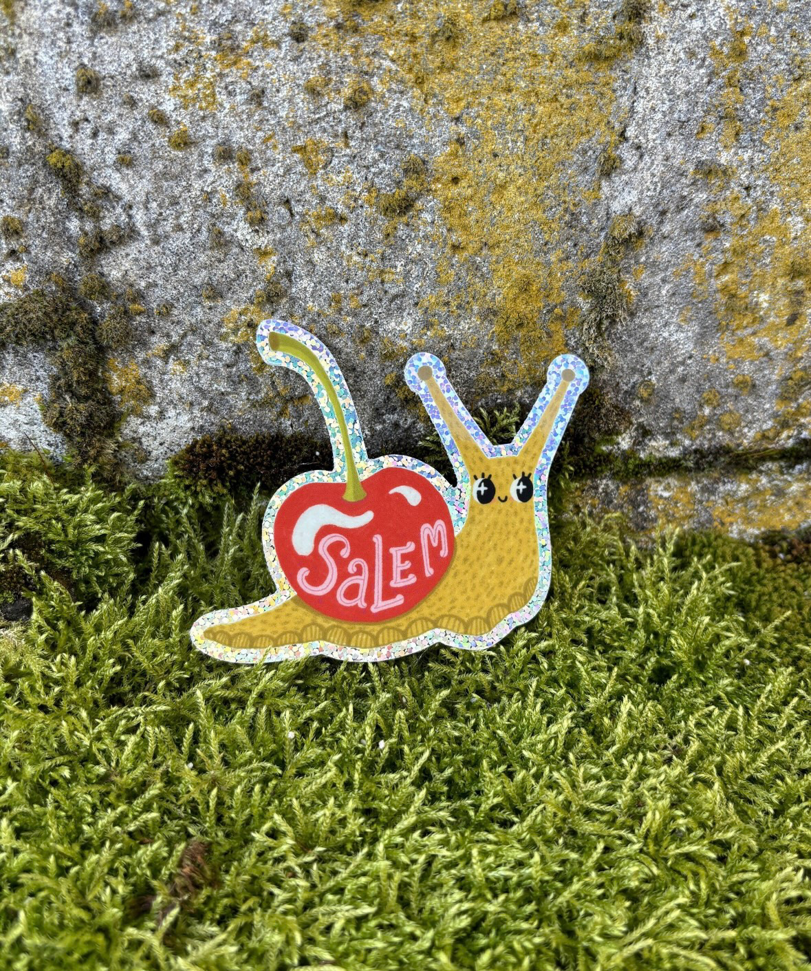 Salem Snail Sticker
