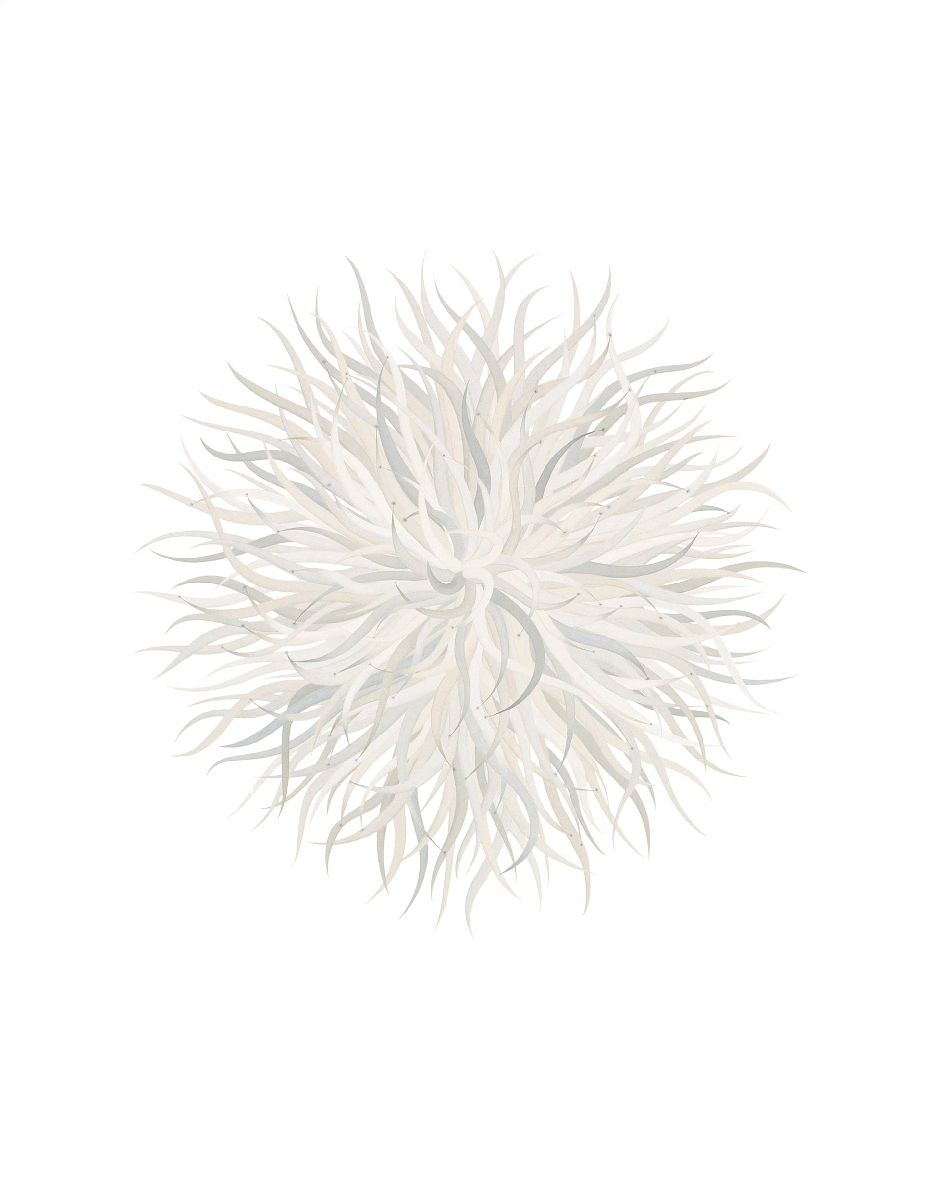 "Untitled," gouache on paper, 44x64", 2007