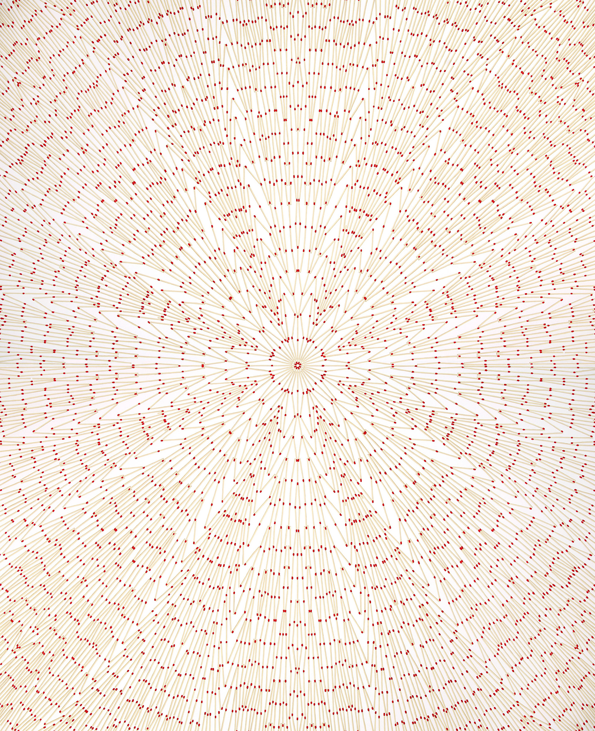 "Rose Window," gouache on paper, 44x55", 2011