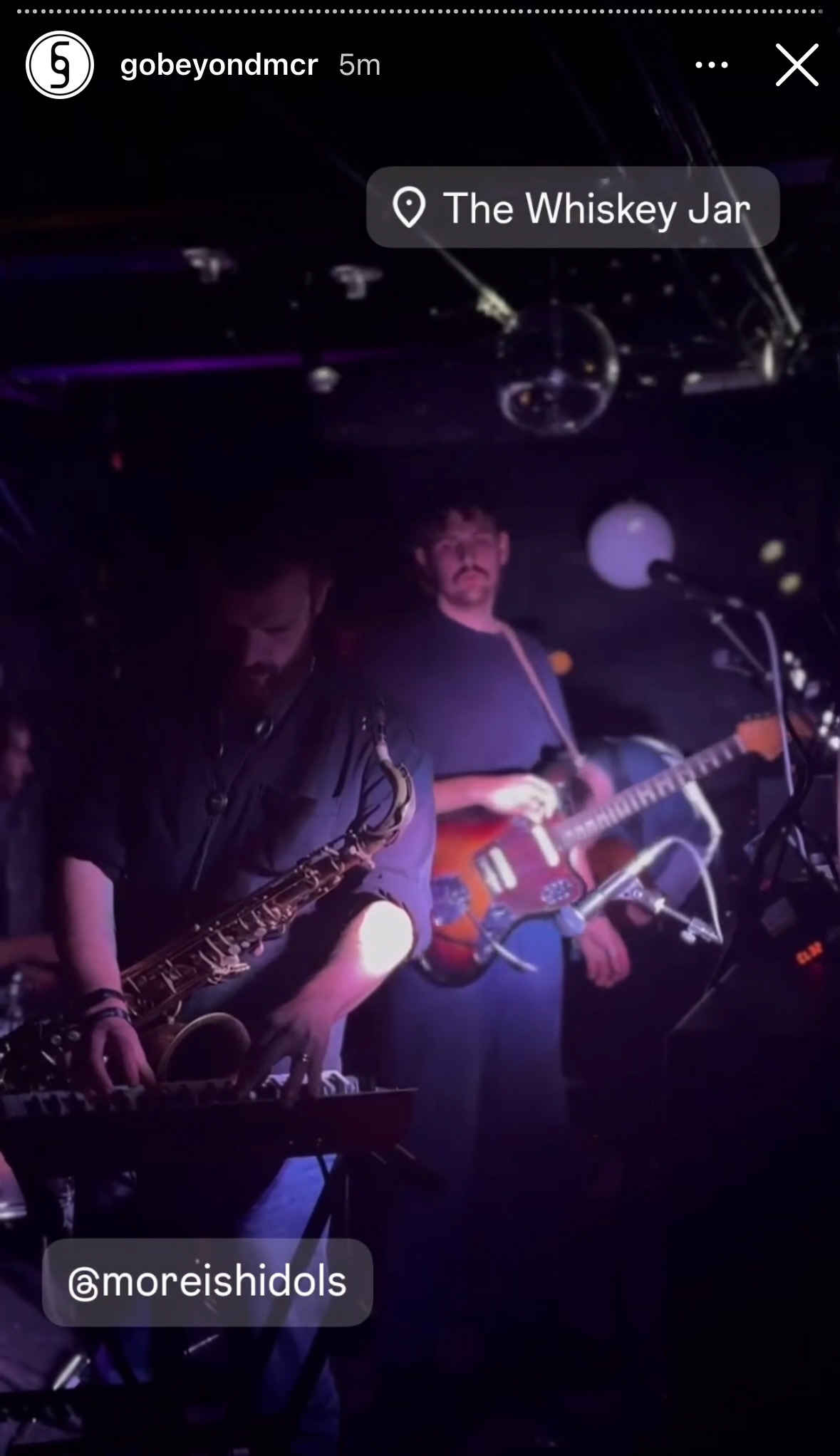 Moreish Idols at The Whiskey Jar