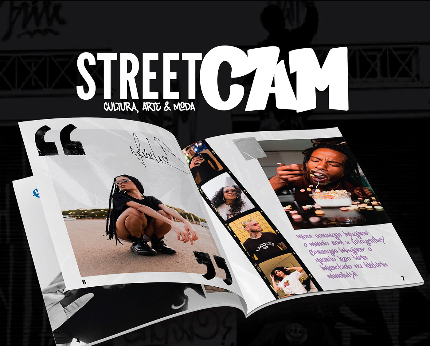 STREETCAM | design editorial - projeto acadêmico