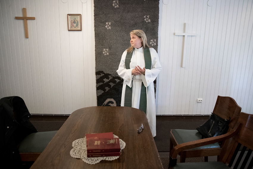 About a priest's day, Kaleva