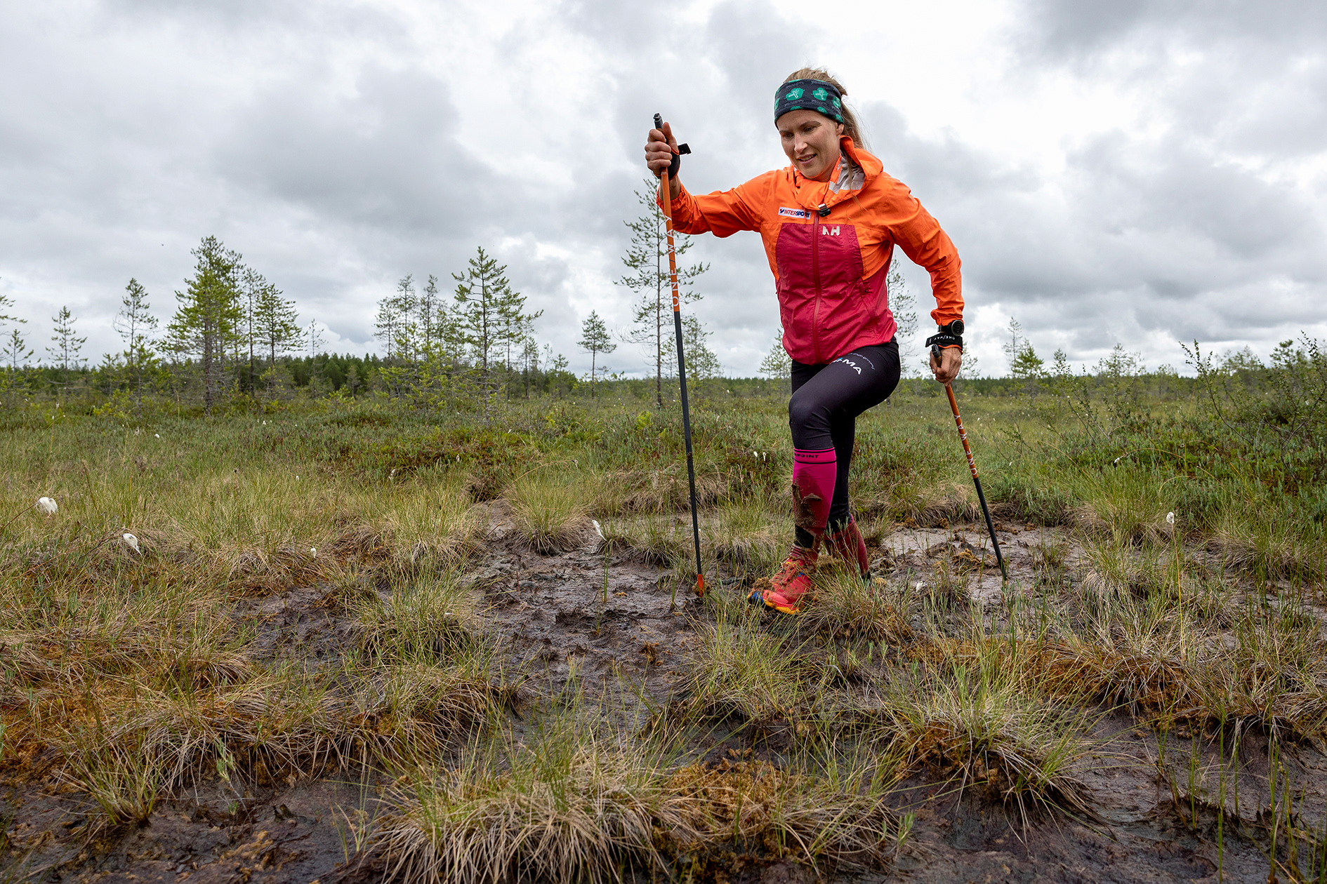 Swamp runner Maria Harju, Kaleva