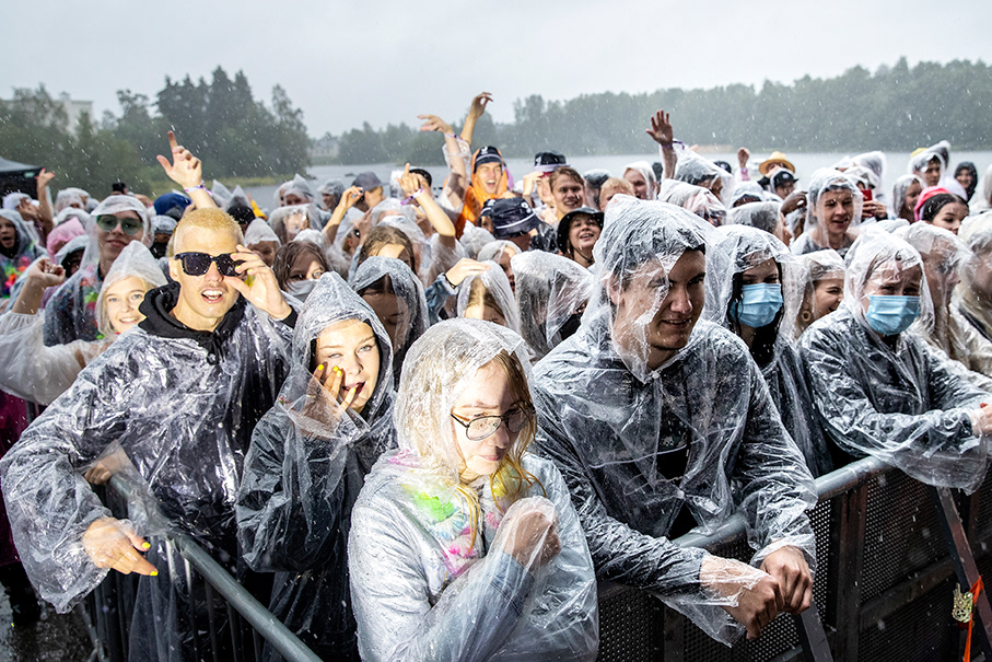 Qstock festival in Oulu, Kaleva