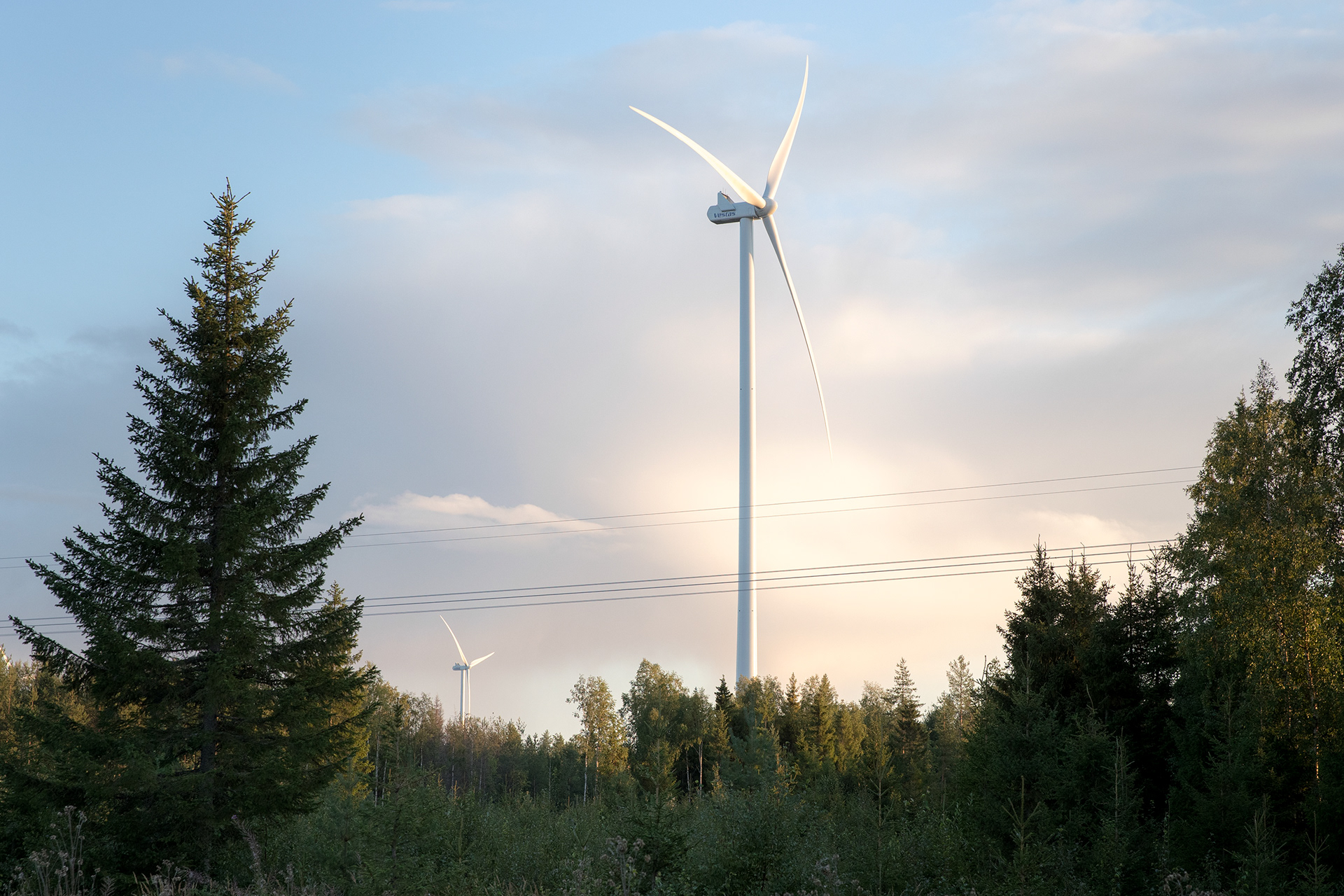 Wind turbine in Simo, Kaleva