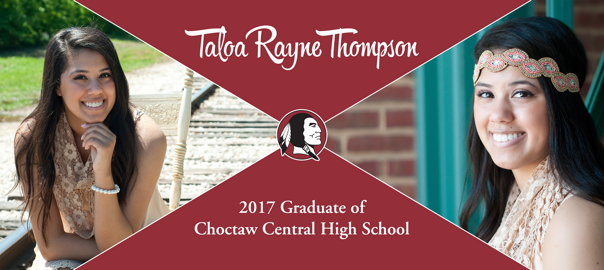 9x4 Graduation Invitation Front