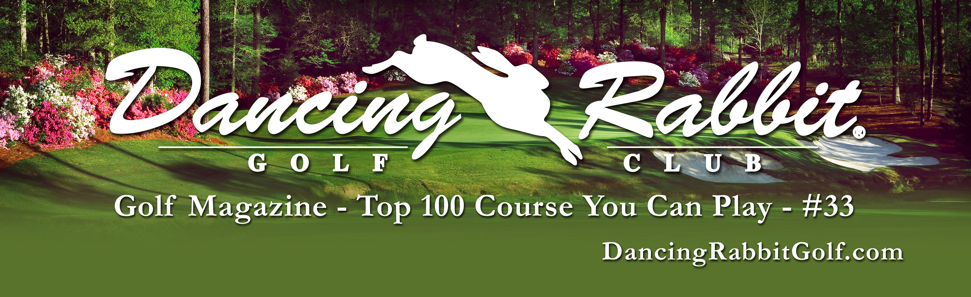 Dancing Rabbit Golf Club Billboard