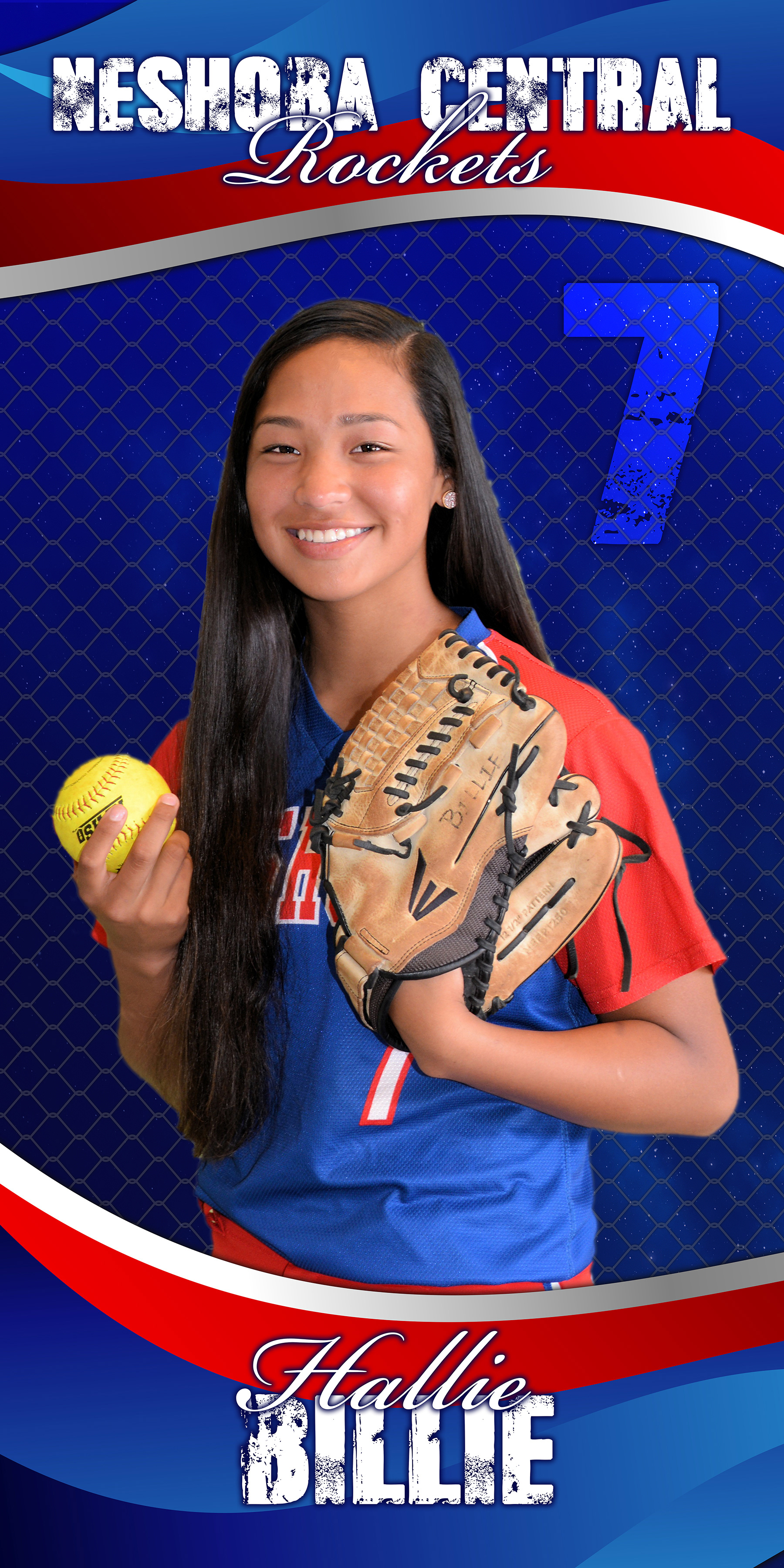 Senior Softball Banner
