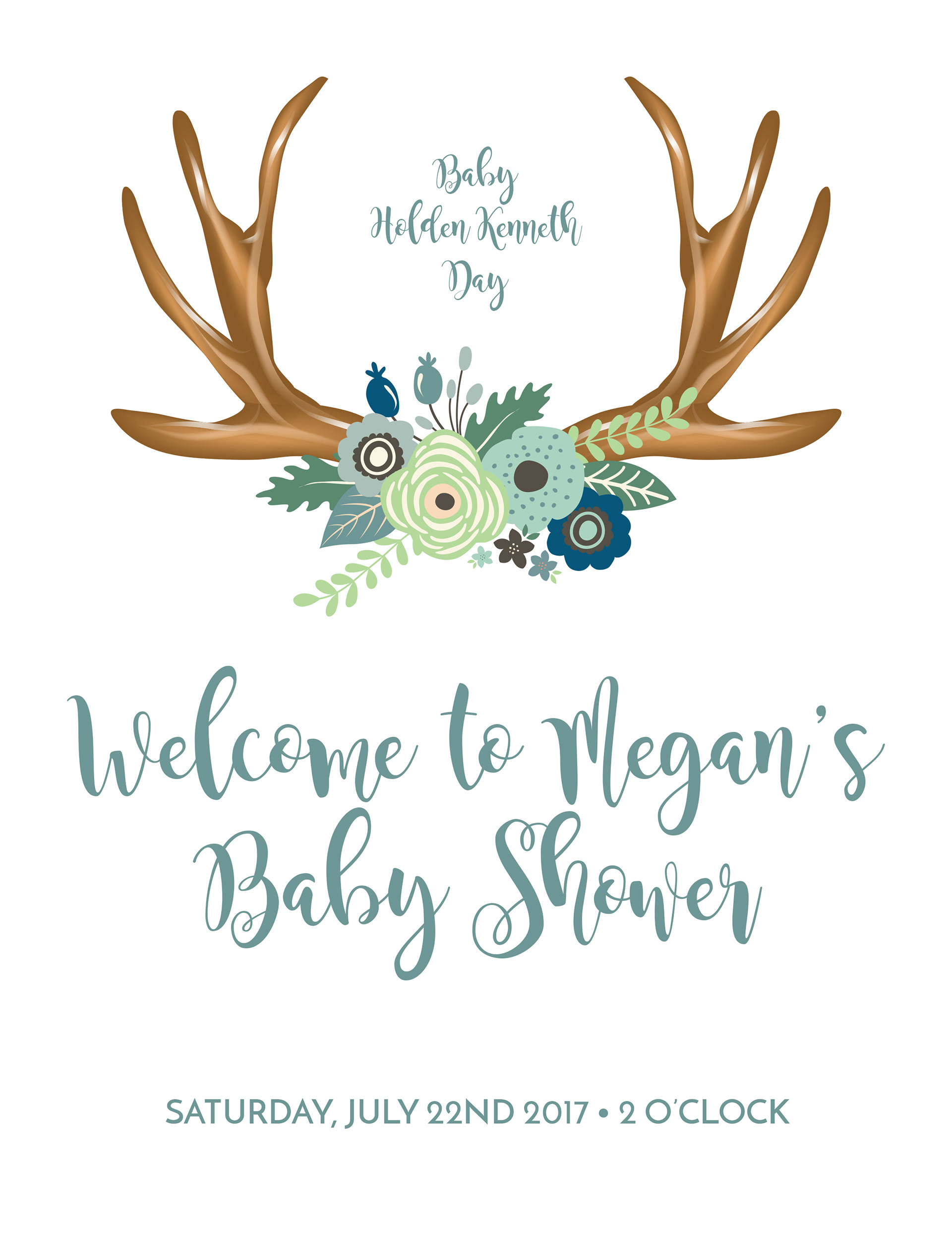 Baby Shower Sign
