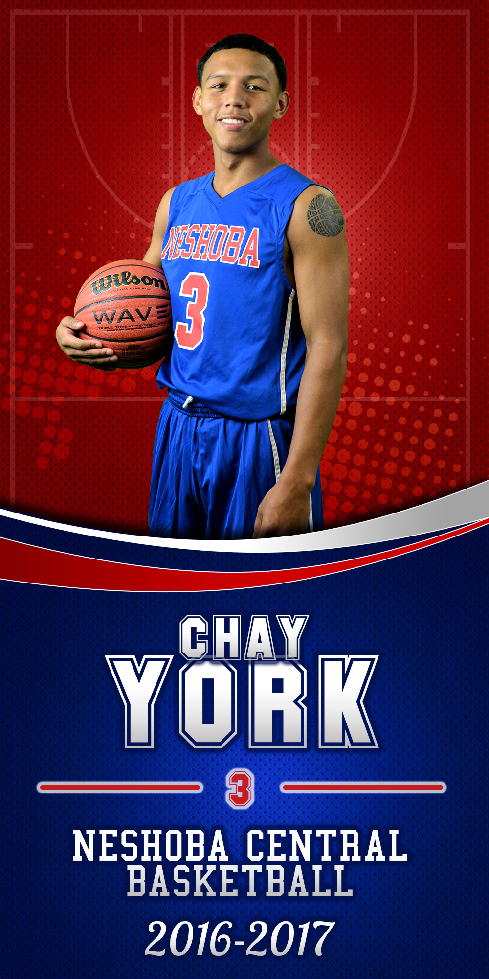 Senior Basketball Banner