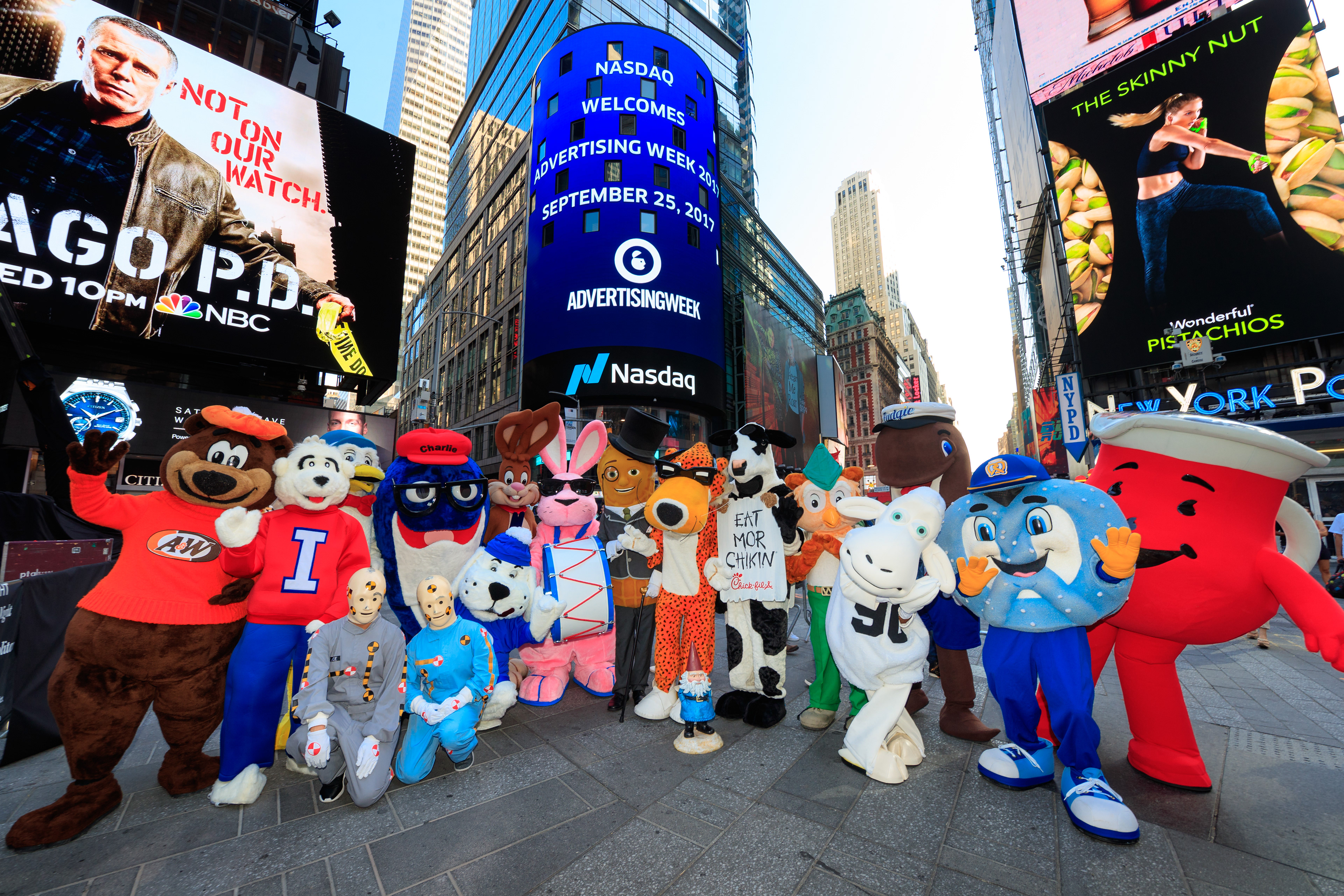 AdWeek Closing Bell Ceremony