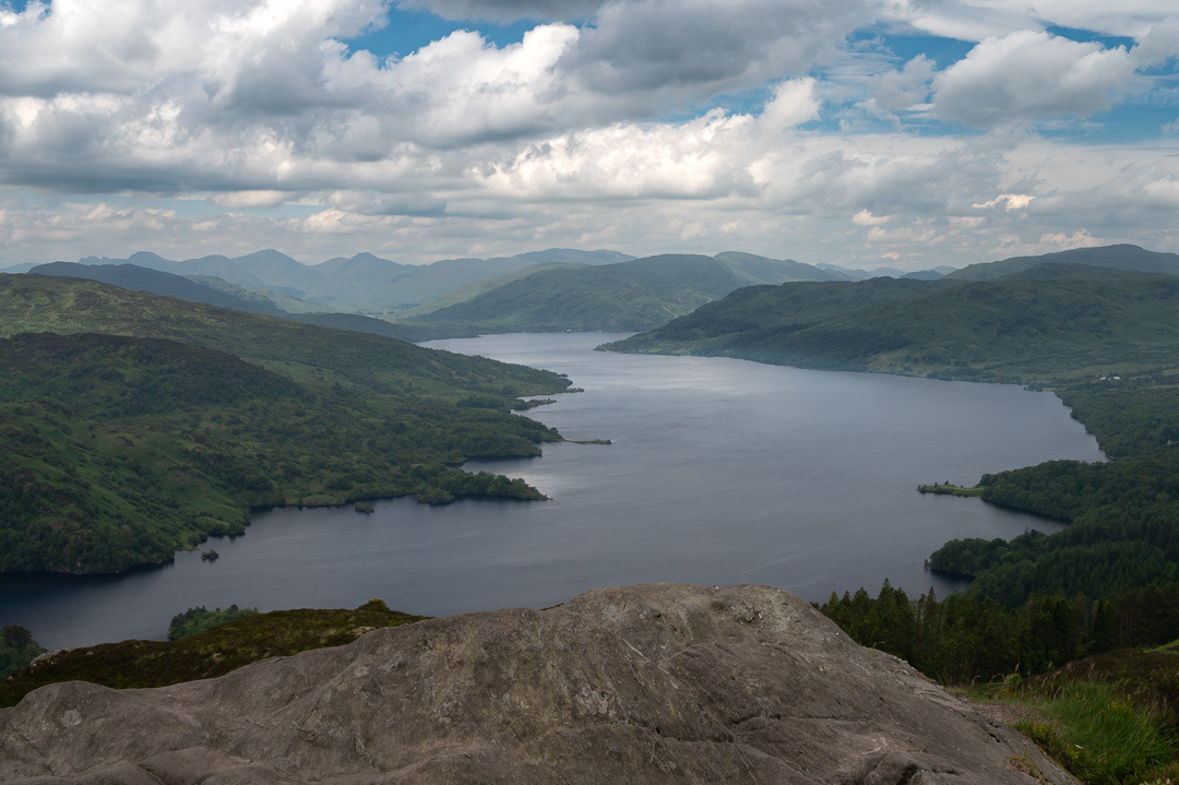 Ben A'an in het Loch Lomond |National Park.