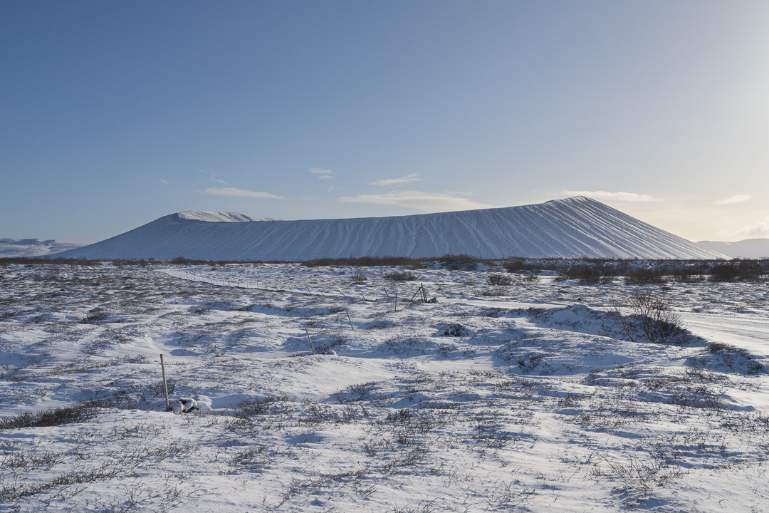 Hverfjall krater