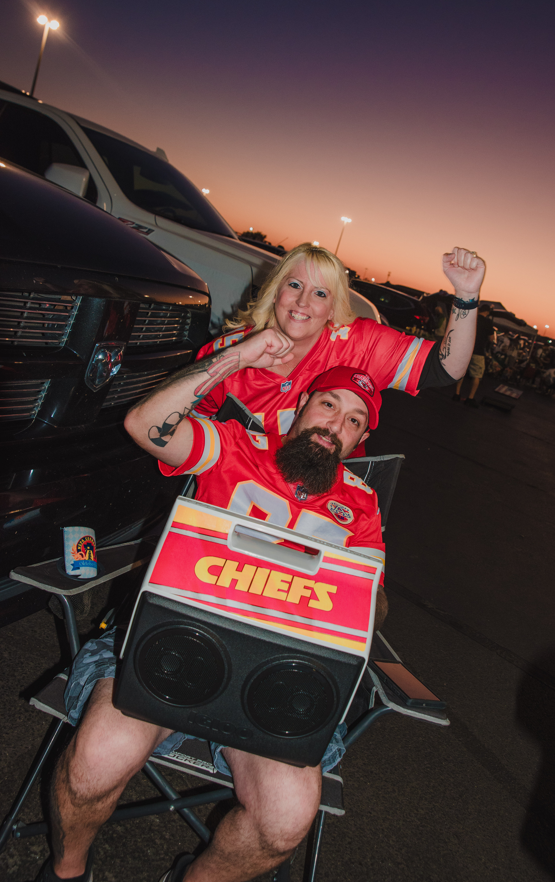 Jets vs Chiefs Game w/ Igloo Coolers