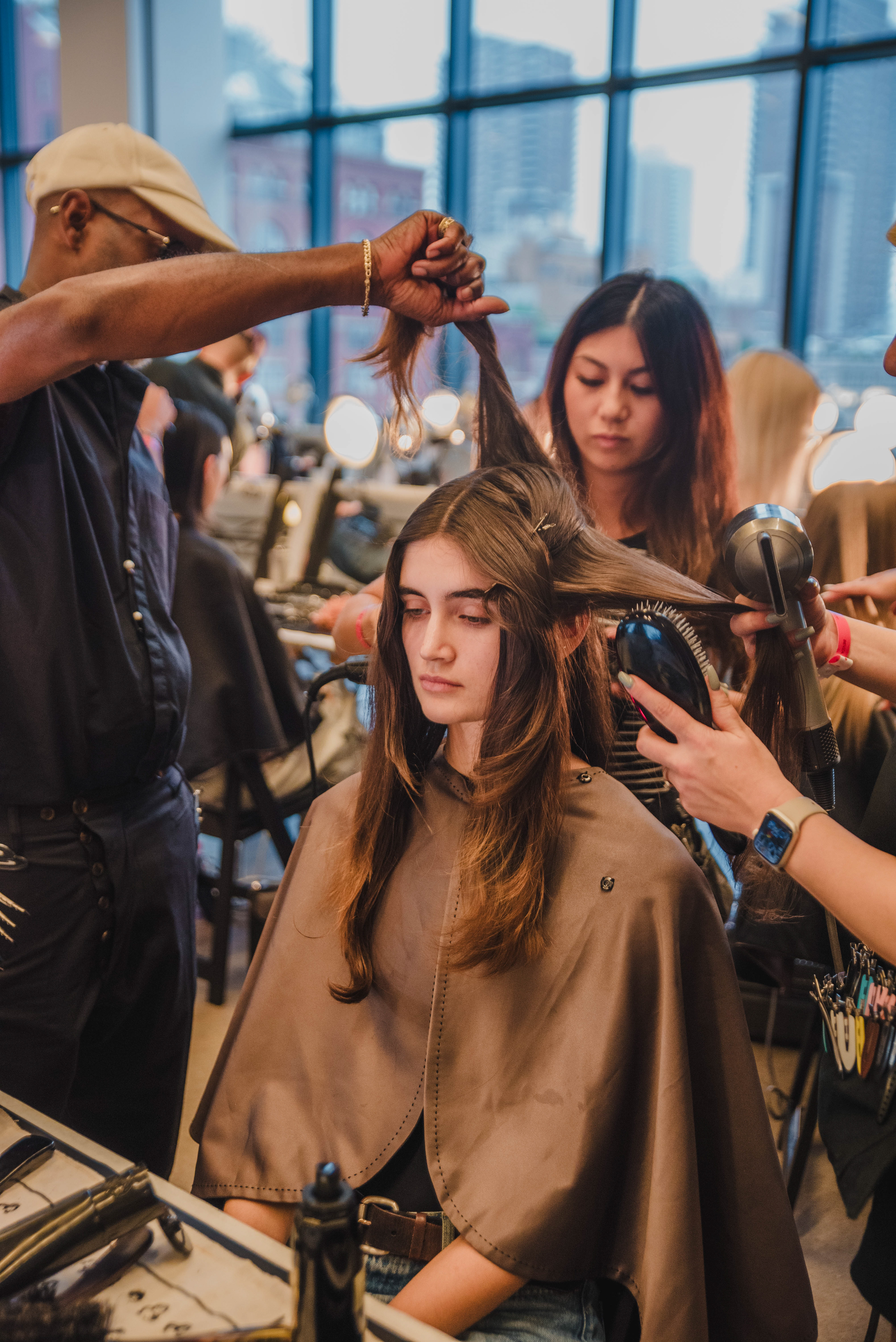 BTS with Oribe Hair (NYFW)