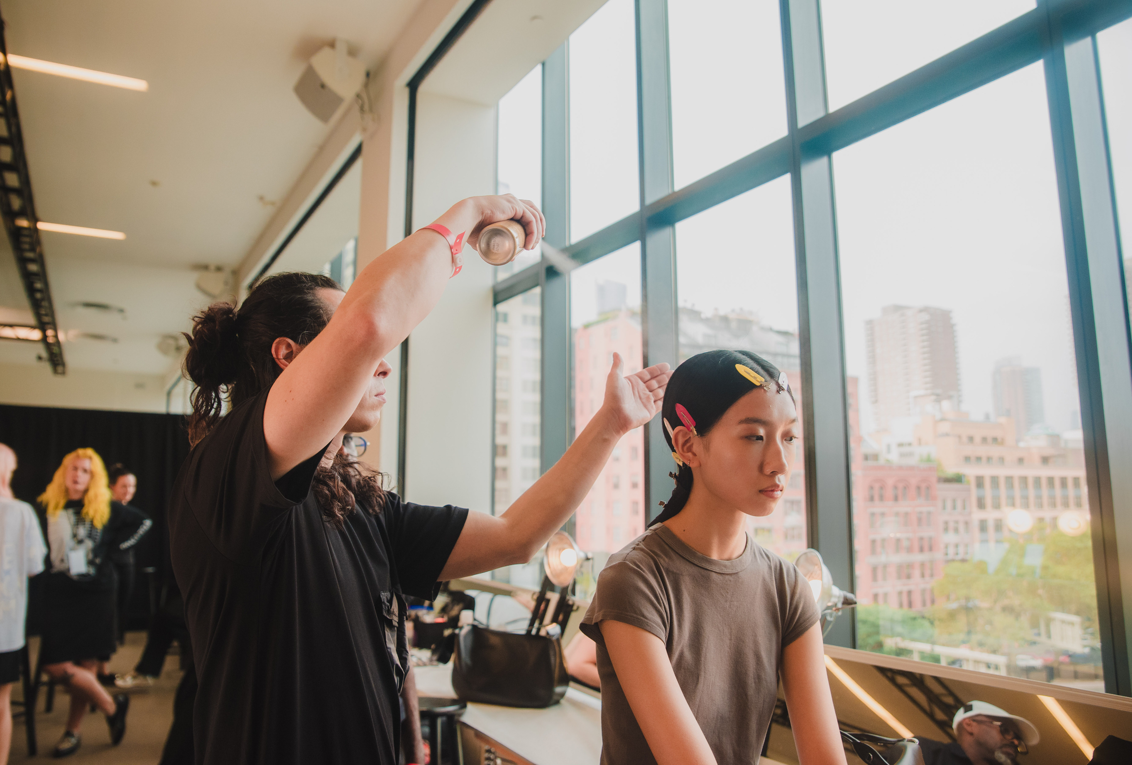 BTS with Oribe Hair (NYFW)