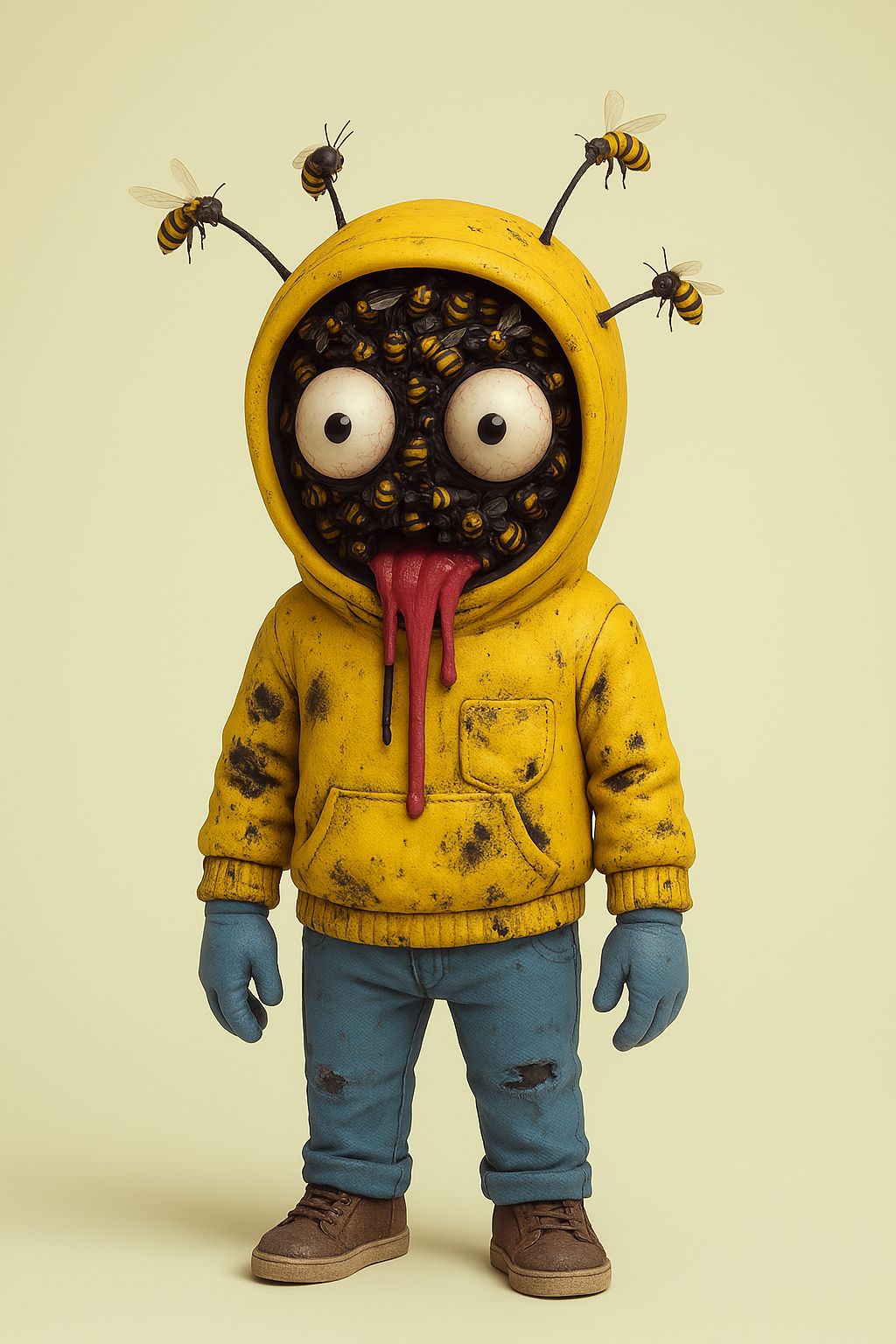🤖 Mr. BZ (prototype à venir) Un personnage emblématique de mon univers graphique. En cours de modélisation pour devenir un Art Toy collector, puis une mini-figurine de poche. Stay tuned.