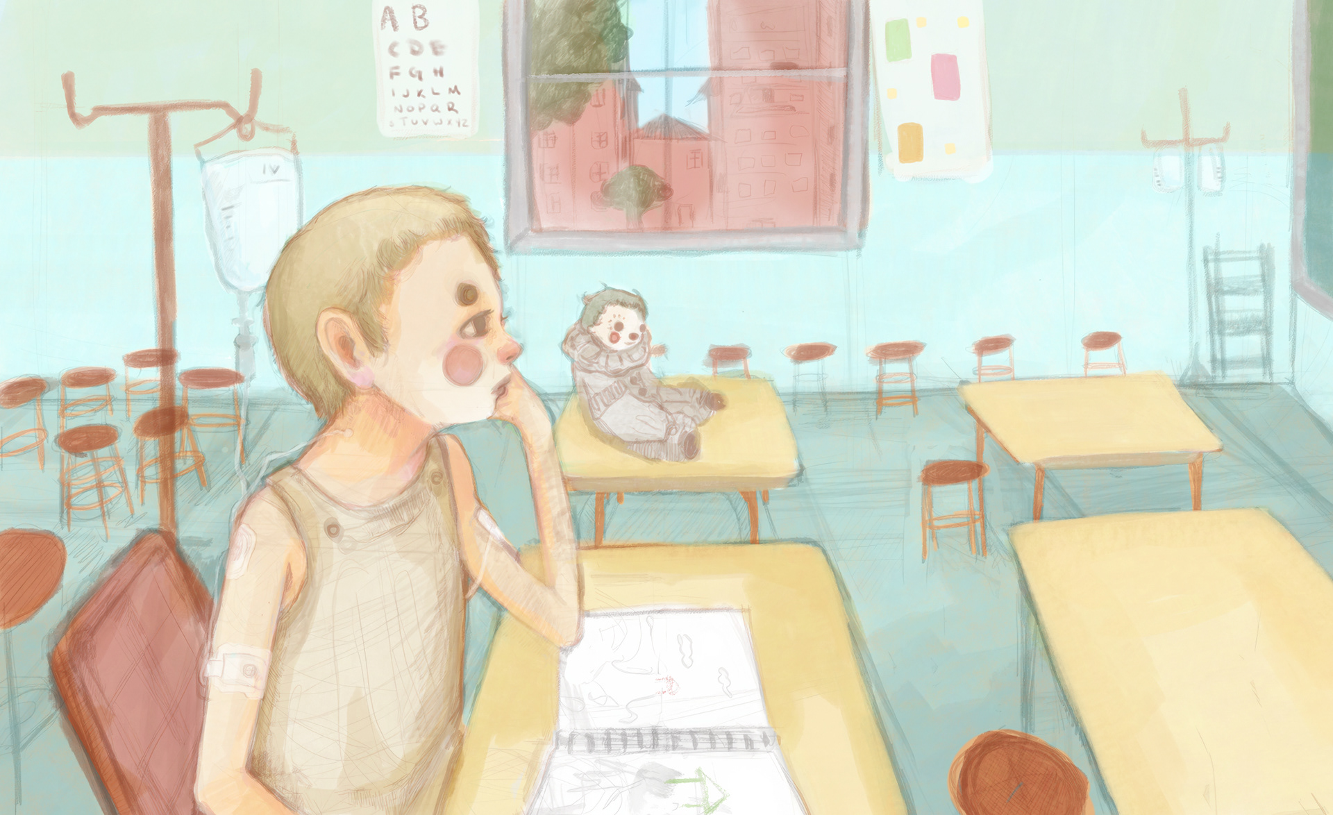 Page 9 and 10, Color