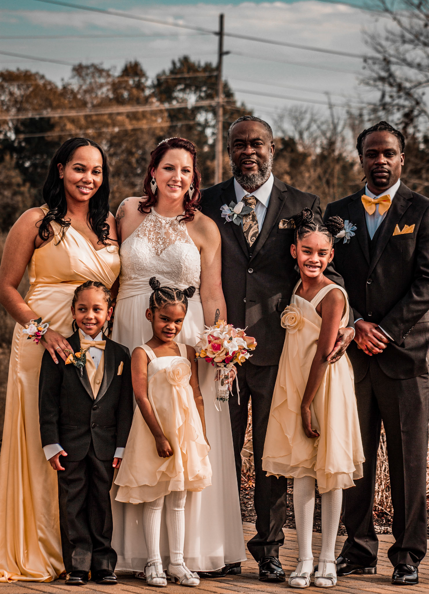 The Foreman Wedding Party!