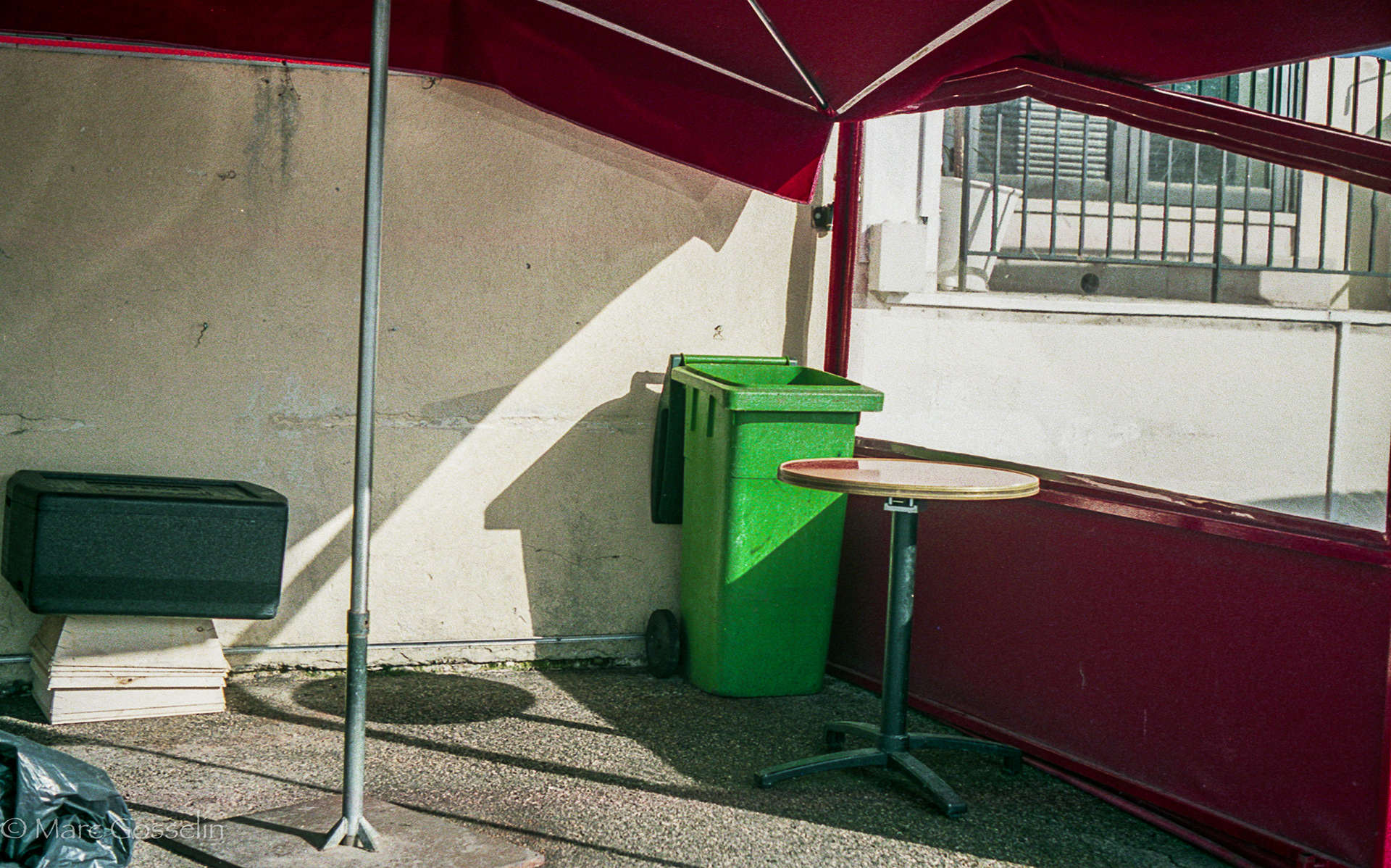 Green garbage