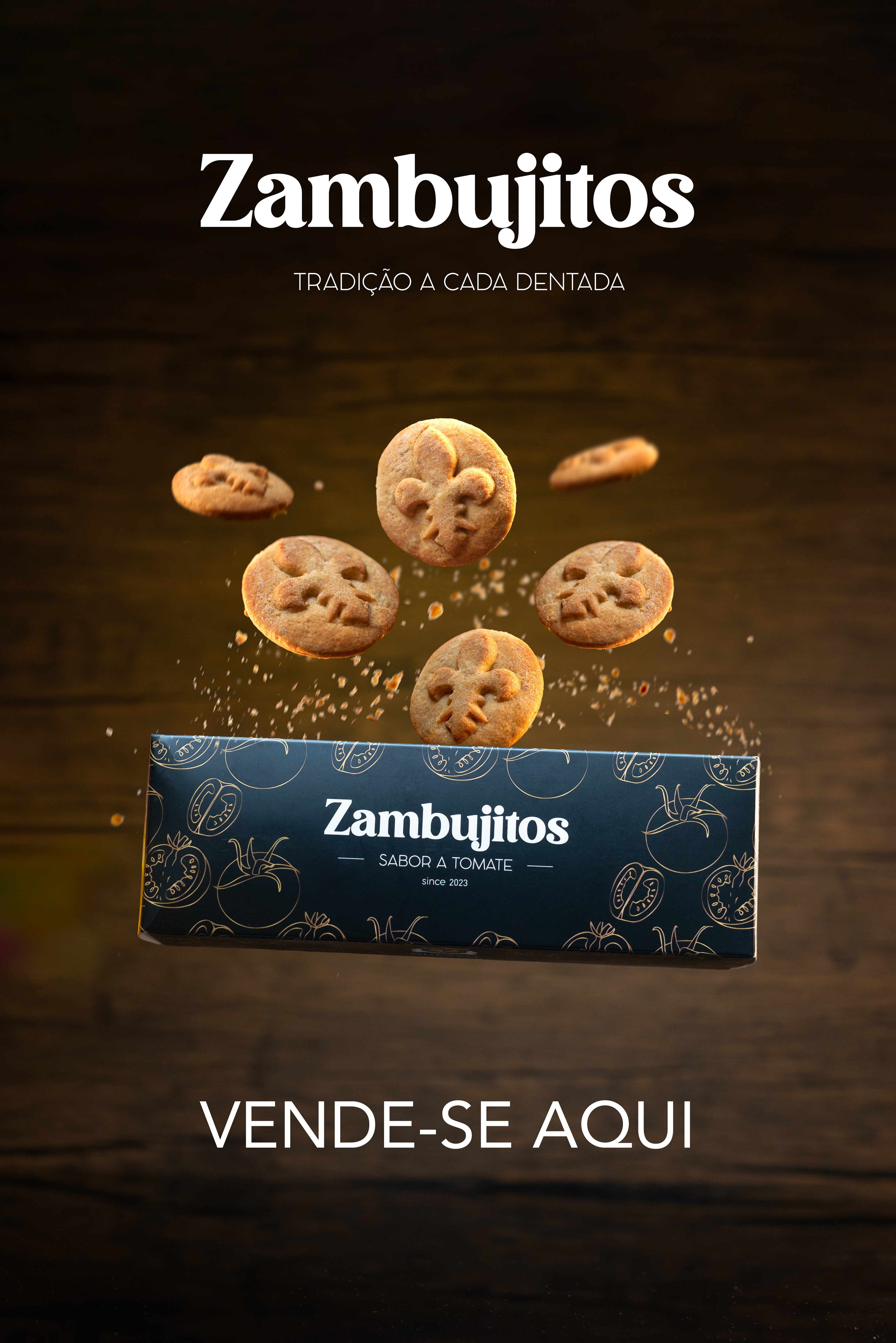 Fotografia das bolachas tradicionais da Freguesia de Azambuja