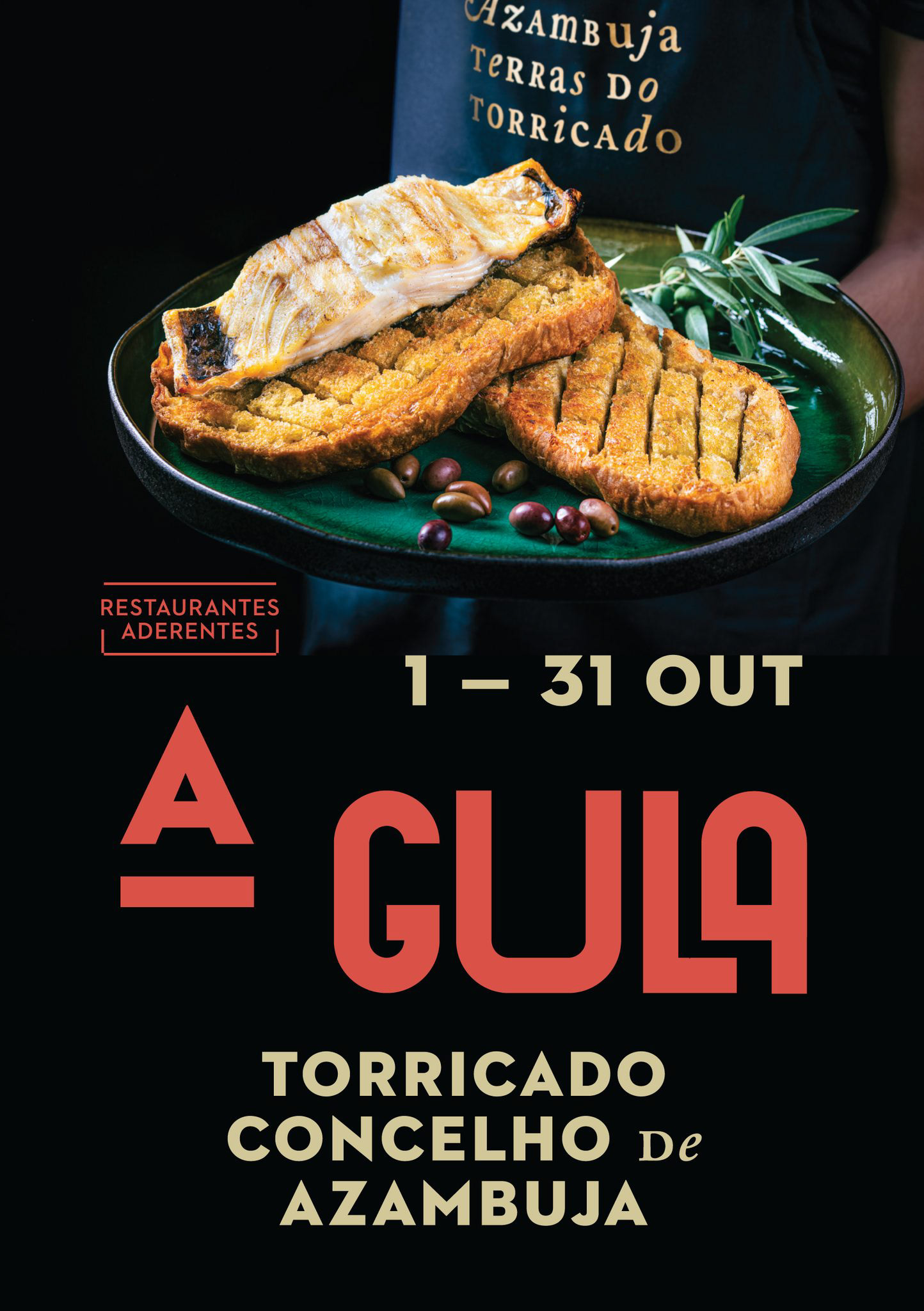 Fotografia para a promoção do evento gastronómico “A GULA”, do Município de Azambuja