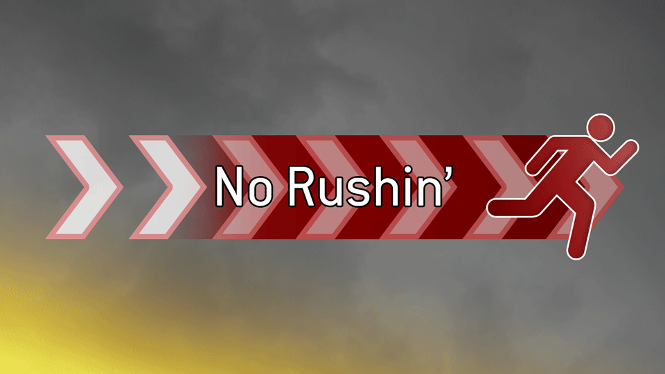 Do not sprint for an entire match (referencing the controversial campaign mission "No Russian")