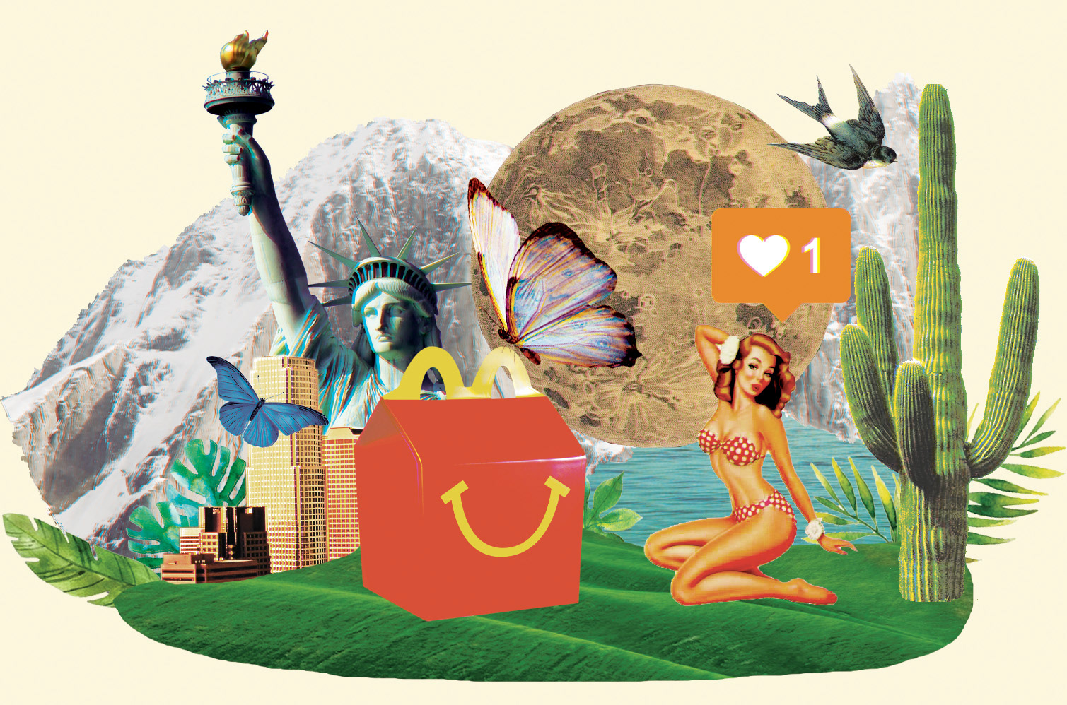 Vintage Collage 2017