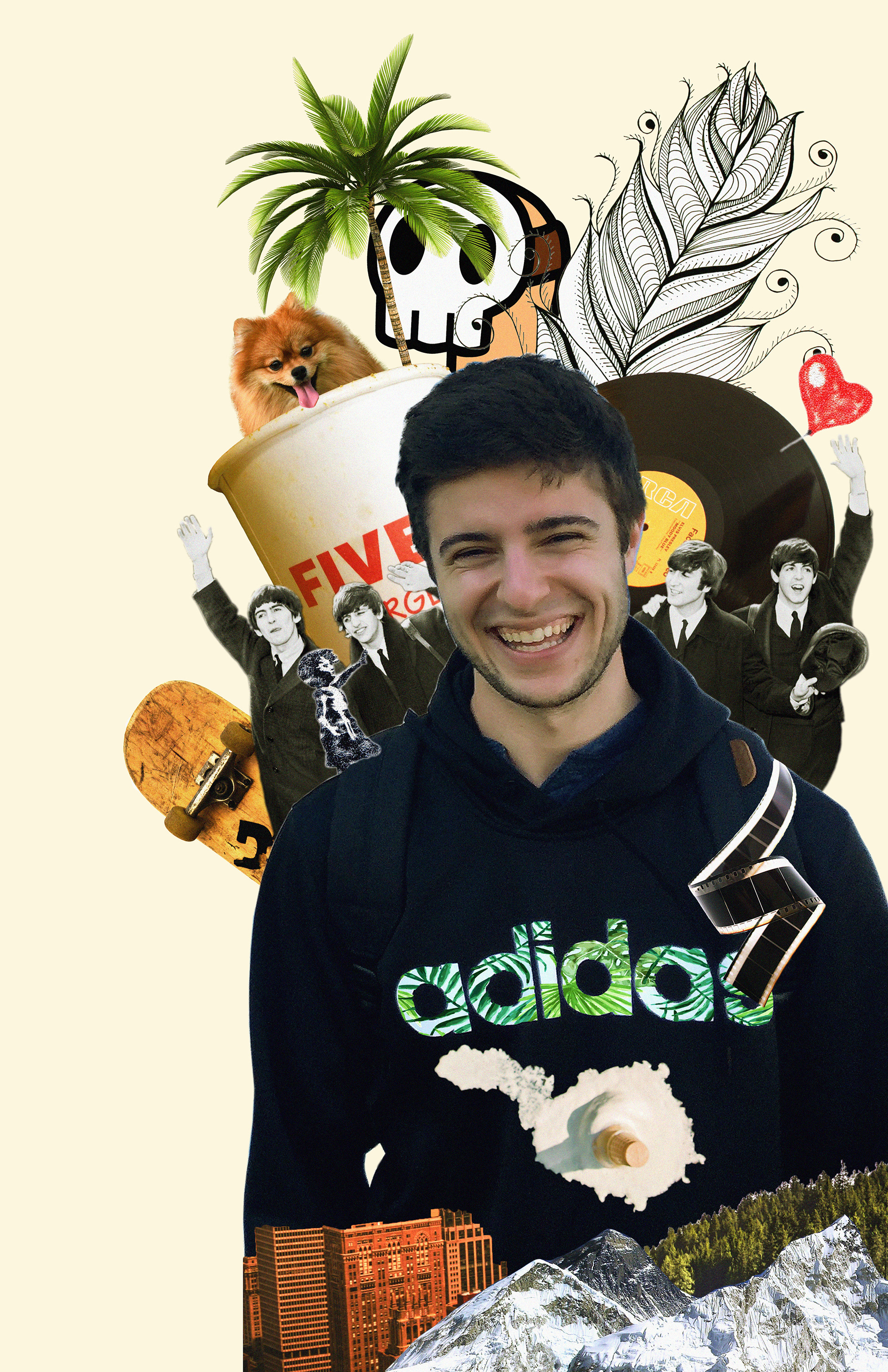 Self-Portrait Graphic Design