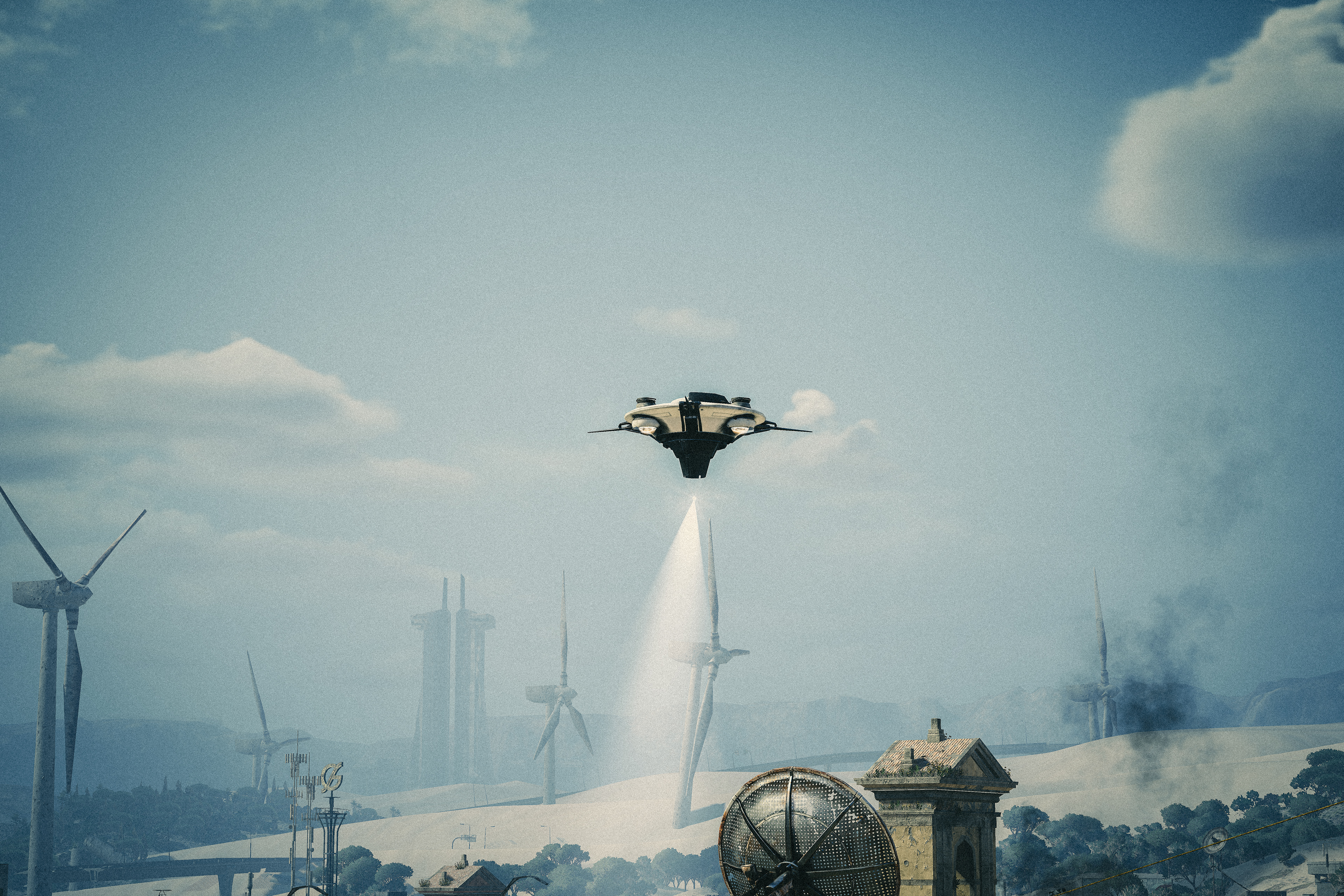 An ARC Snitch, mere seconds away from spotting me and raining hell upon my location.