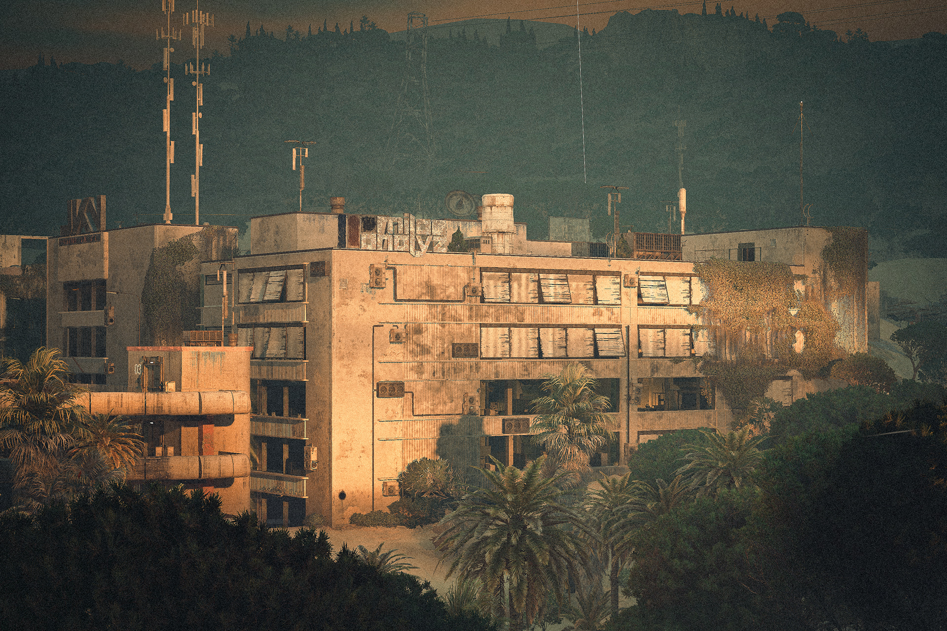 The Research building, where important scientific work was conducted.
