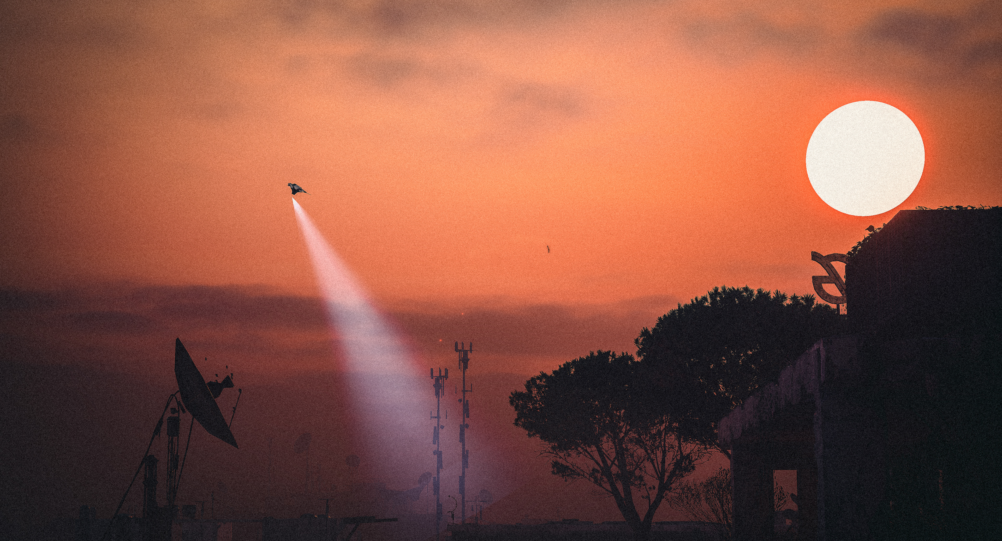 An ARC Snitch scans the buried city for topside raiders.