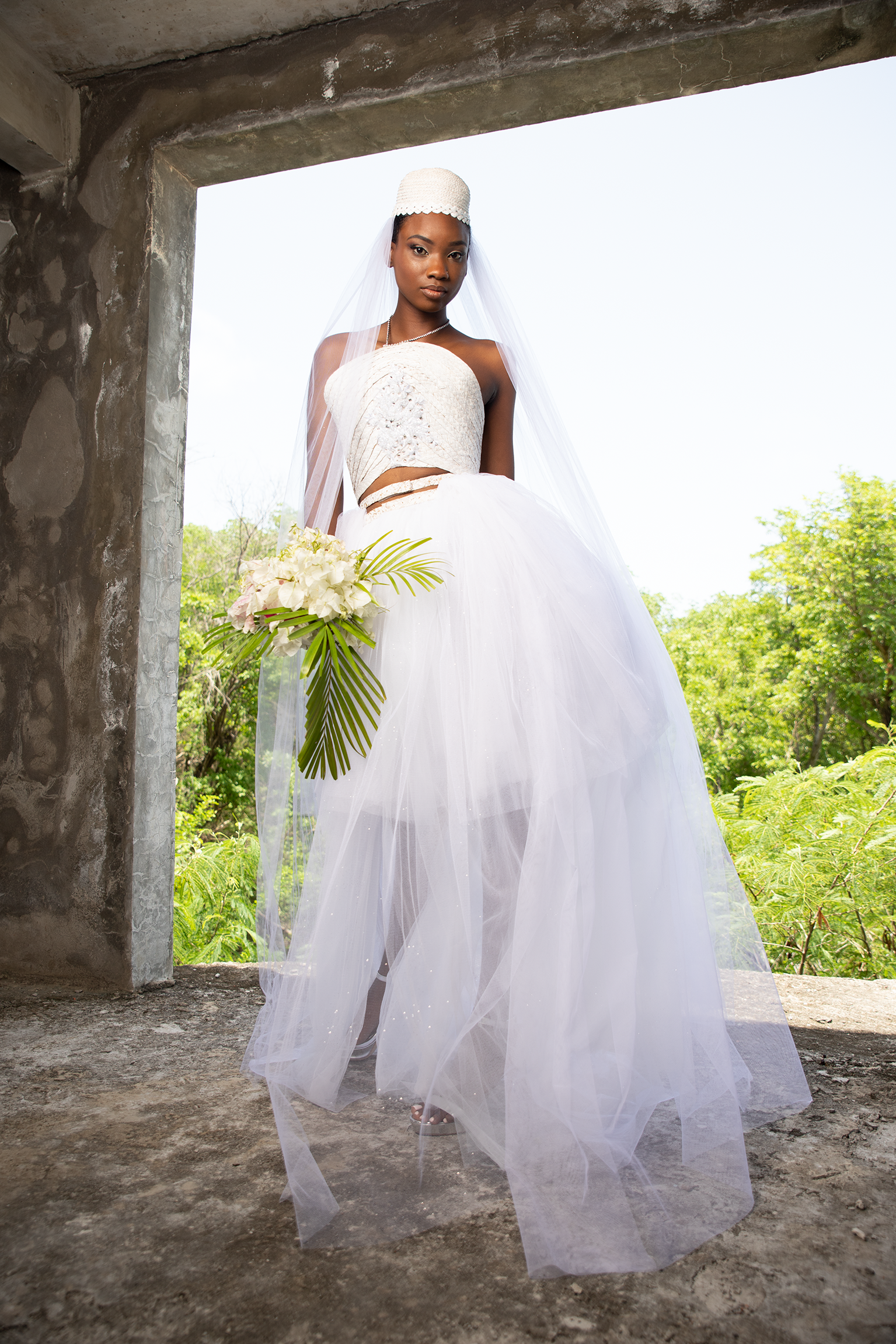 Ensemble jupe et surjupe longue MJL - Leyana