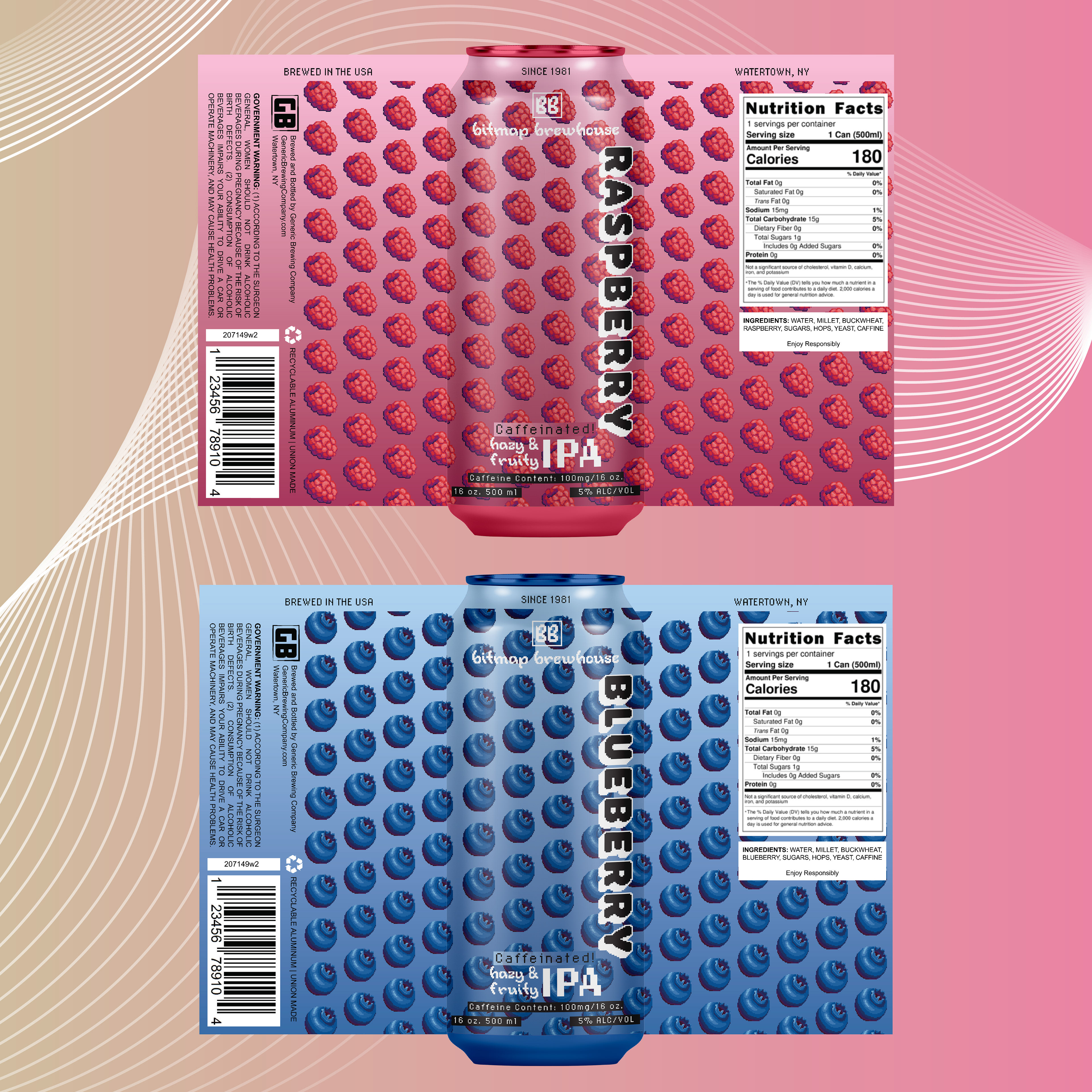 IPA can designs & illustrations.