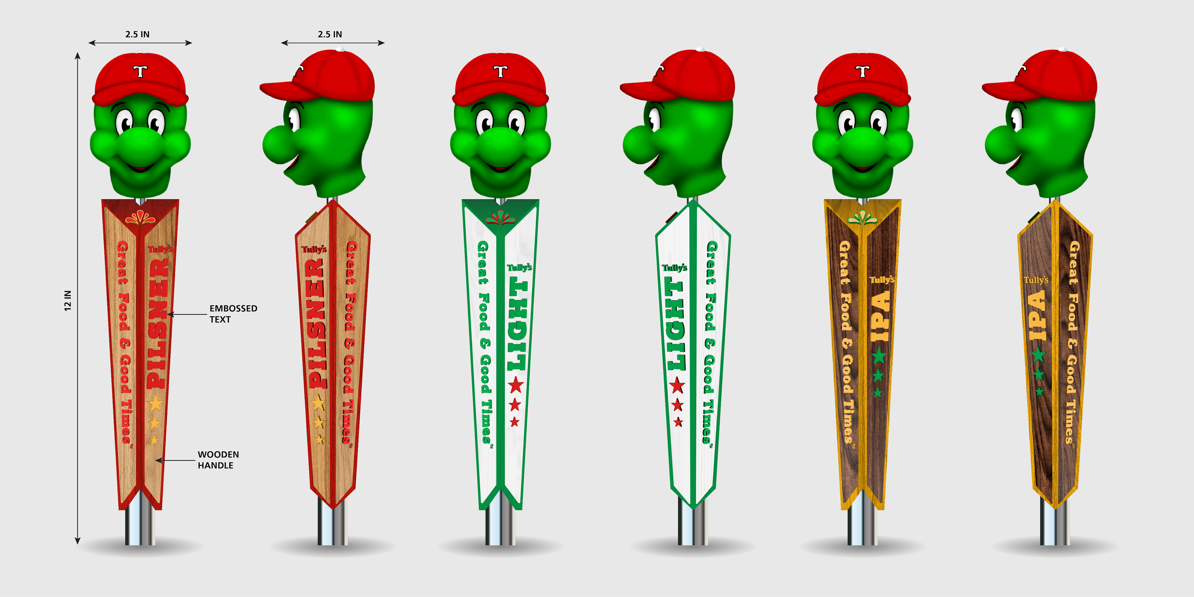 Tap Handle Concept Illustrations