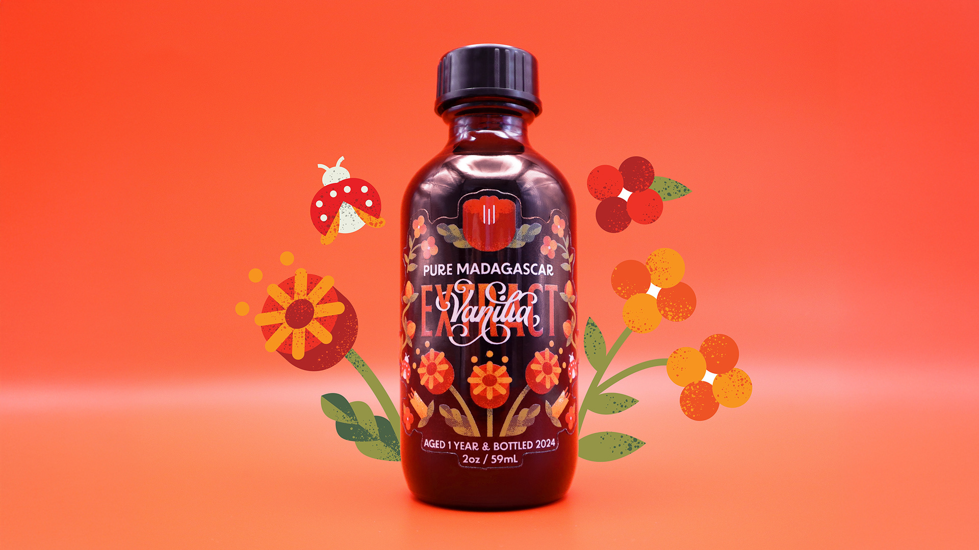 Vanilla Extract label.